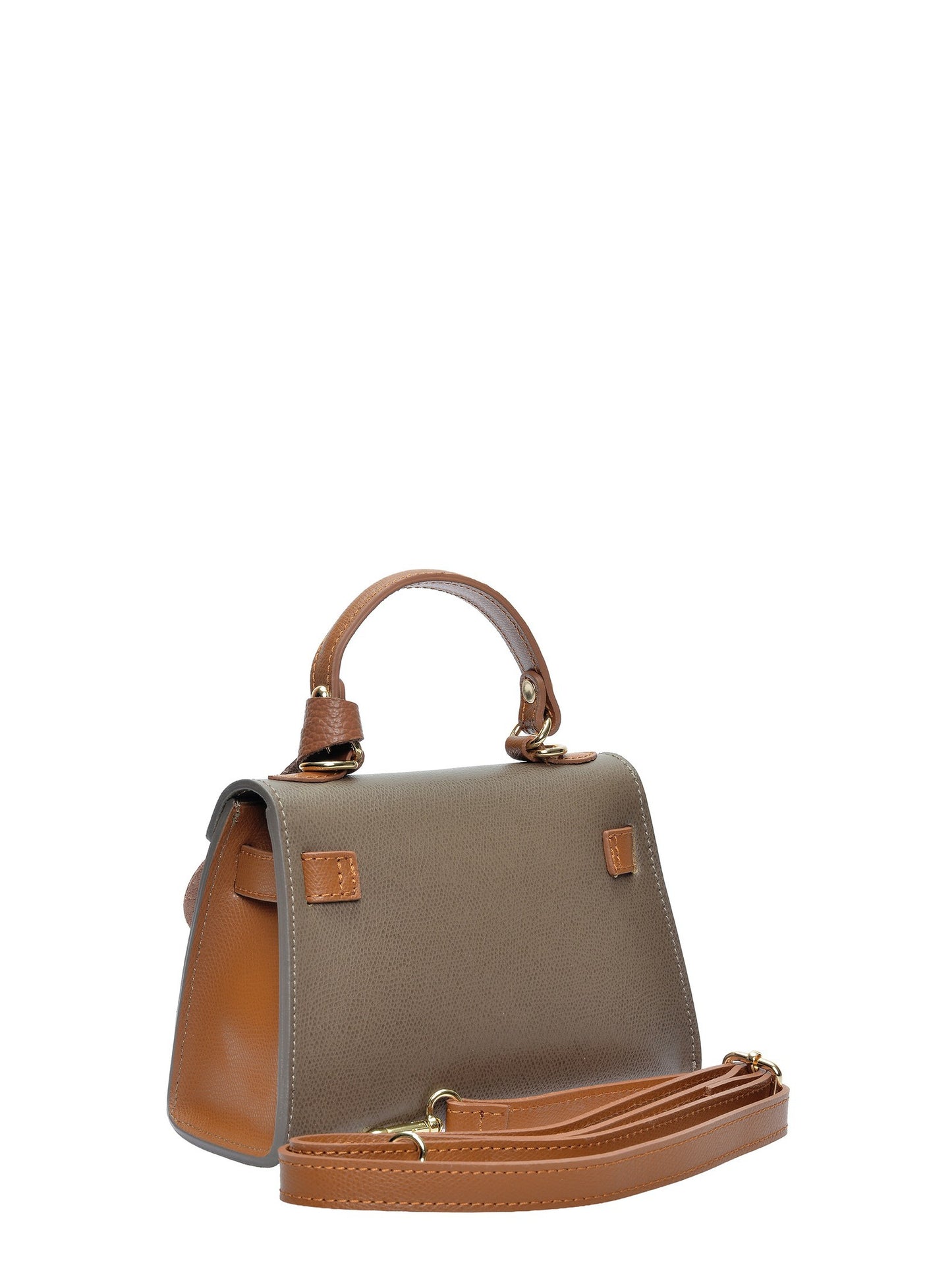 Isabella Rhea Crossbody Bag IR 482 – Handtasche aus echtem Leder, Hergestellt in Italien
