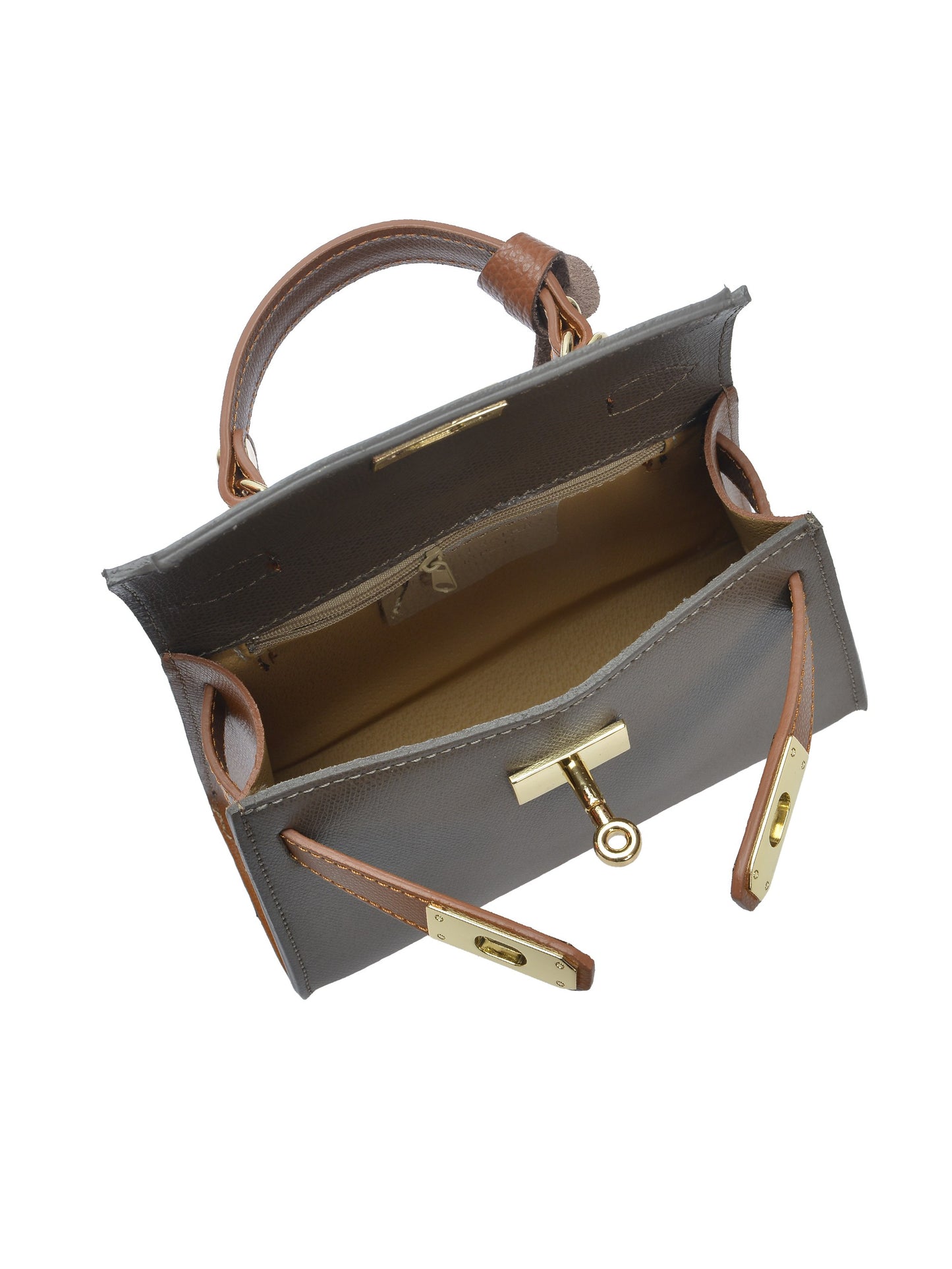 Isabella Rhea Crossbody Bag IR 482 – Handtasche aus echtem Leder, Hergestellt in Italien