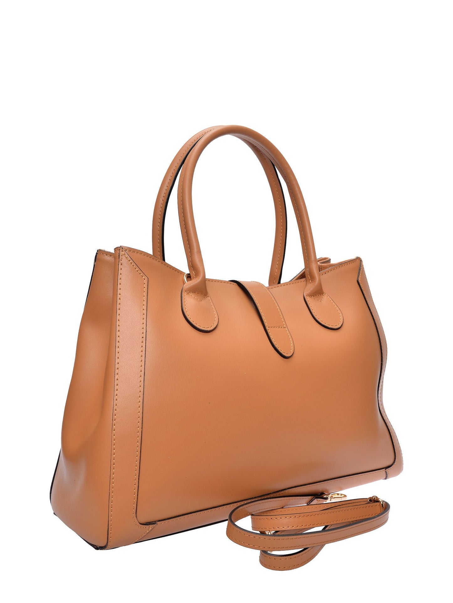 Isabella Rhea Handbag IR 483 – Handtasche aus echtem Leder, Hergestellt in Italien