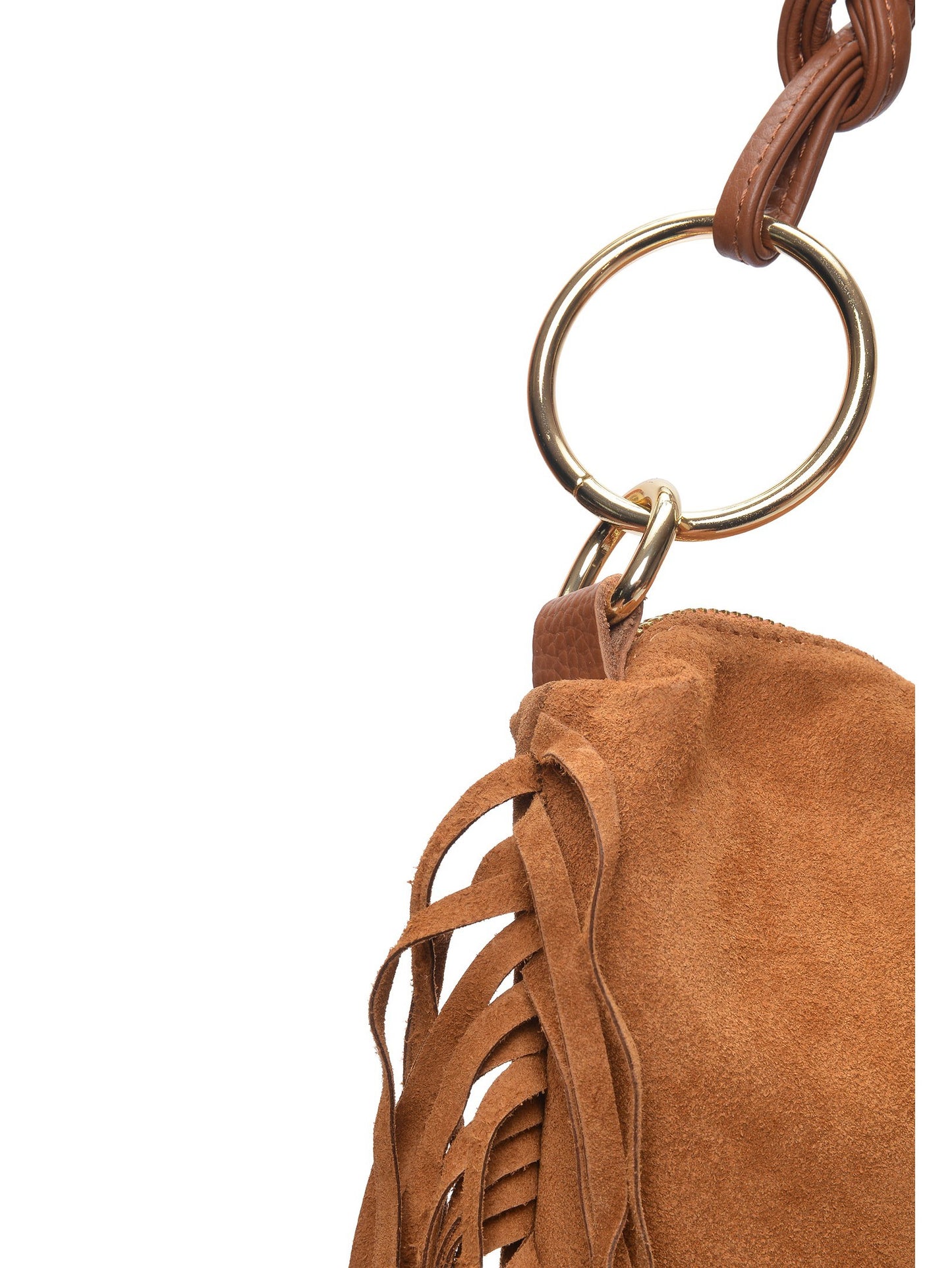 Isabella Rhea Shoulder Bag IR 8182T – Wildledertasche aus Italien