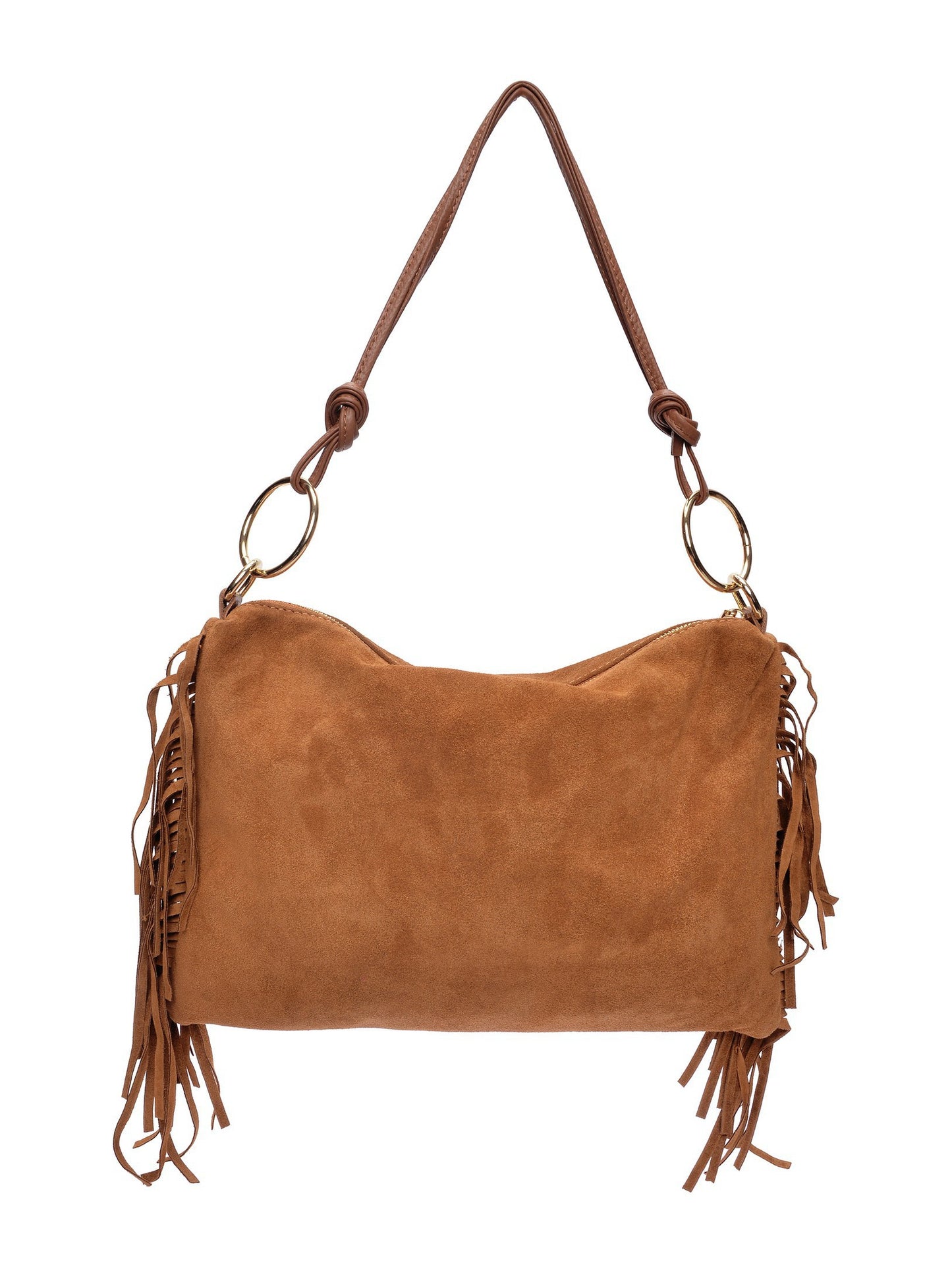 Isabella Rhea Shoulder Bag IR 8182T – Wildledertasche aus Italien