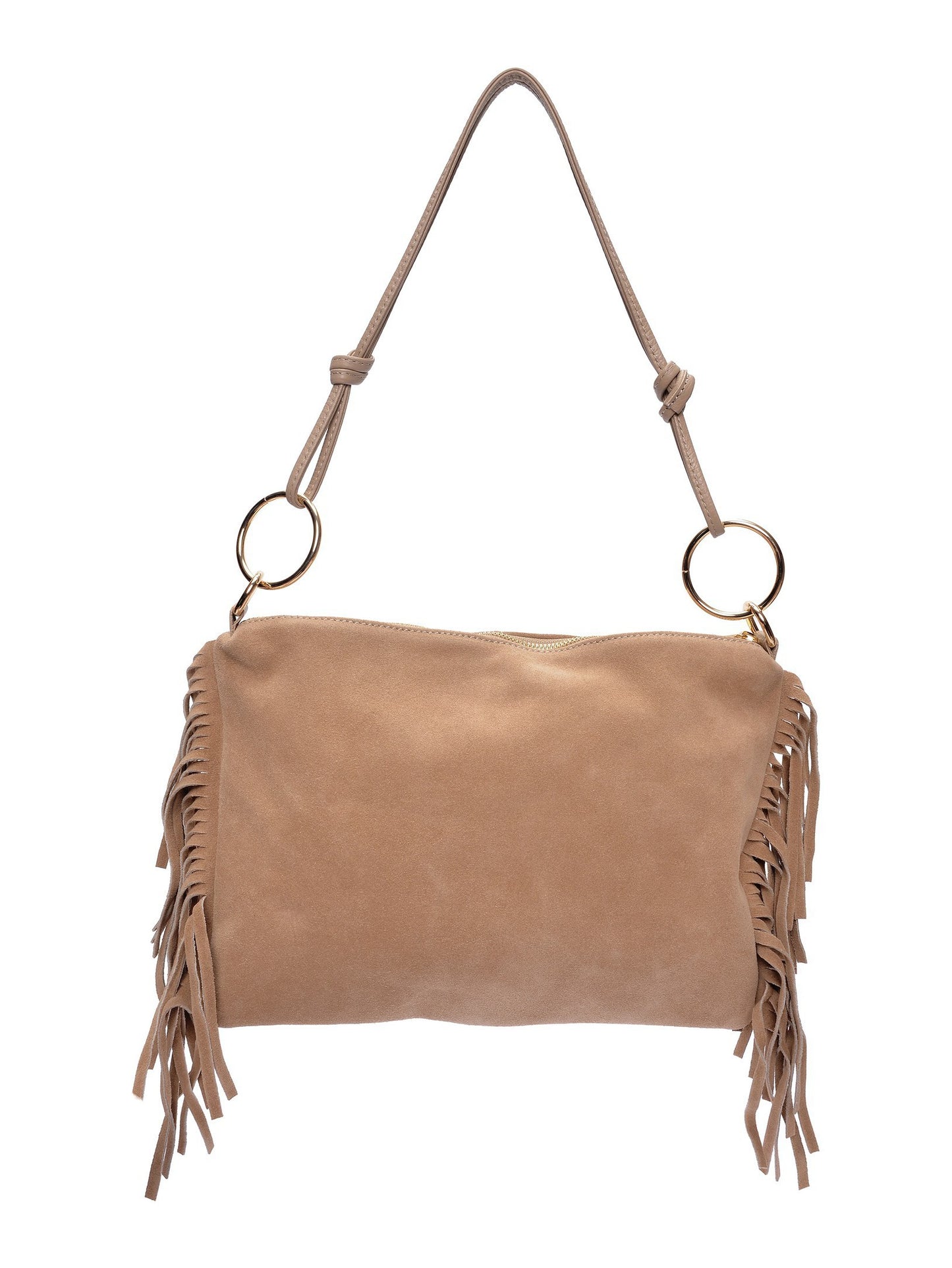 Isabella Rhea Shoulder Bag IR 8182T – Wildledertasche aus Italien