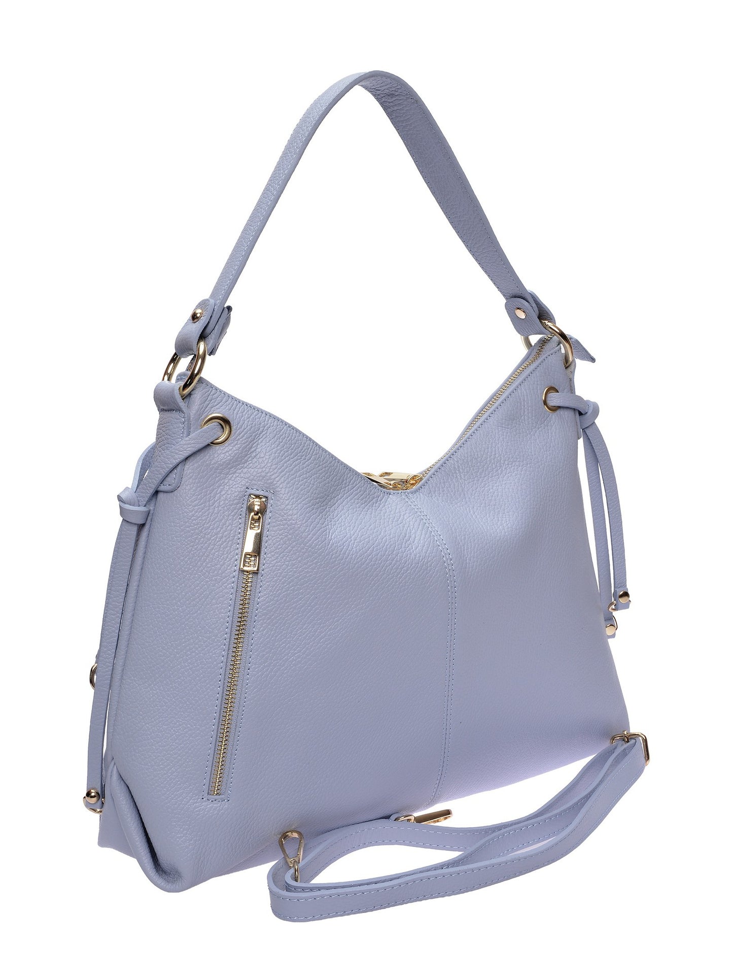 Isabella Rhea Hobo Bag IR SBV 29 – Handtasche aus echtem Leder, Hergestellt in Italien