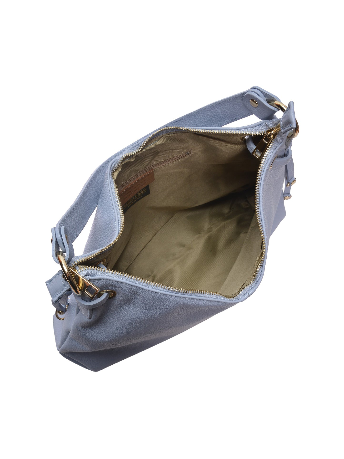 Isabella Rhea Hobo Bag IR SBV 29 – Handtasche aus echtem Leder, Hergestellt in Italien