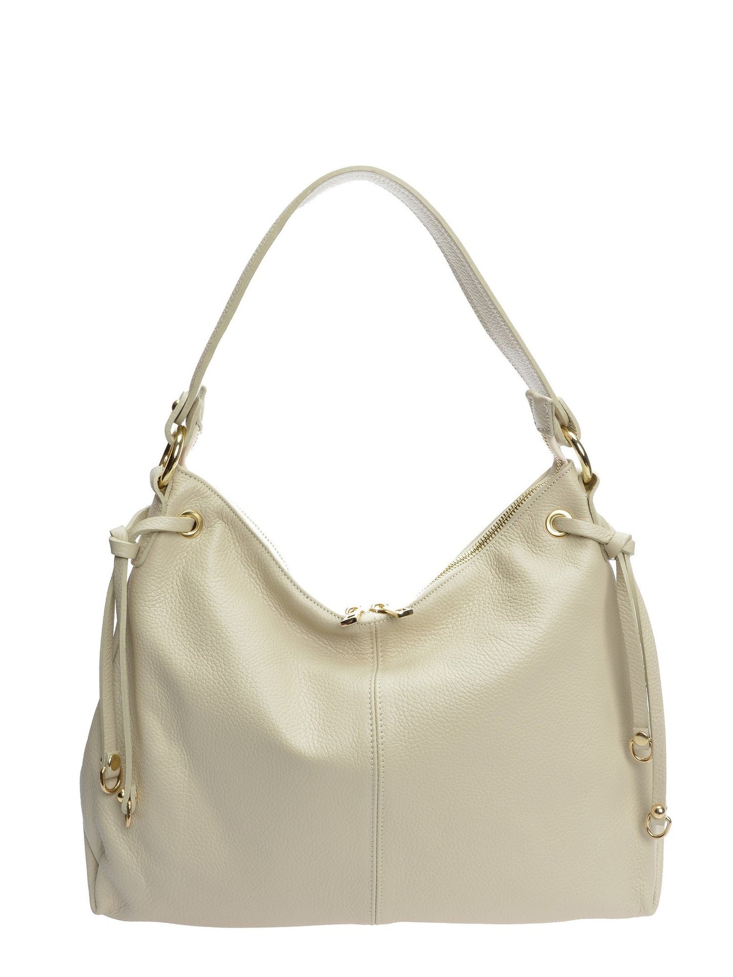 Isabella Rhea Hobo Bag IR SBV 29 – Handtasche aus echtem Leder, Hergestellt in Italien