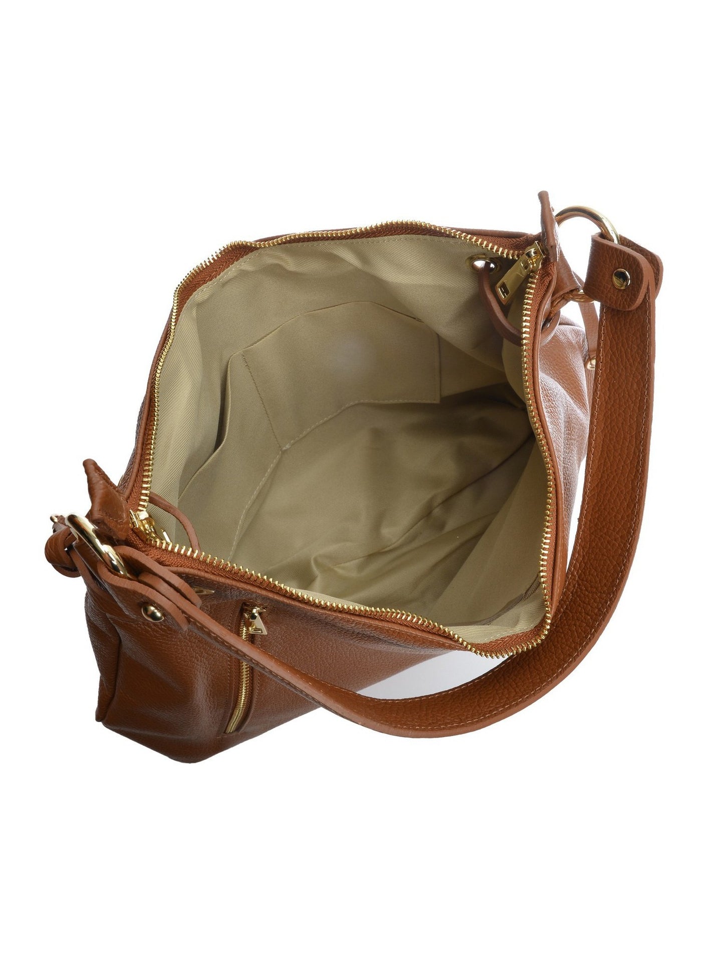 Isabella Rhea Hobo Bag IR SBV 29 – Handtasche aus echtem Leder, Hergestellt in Italien