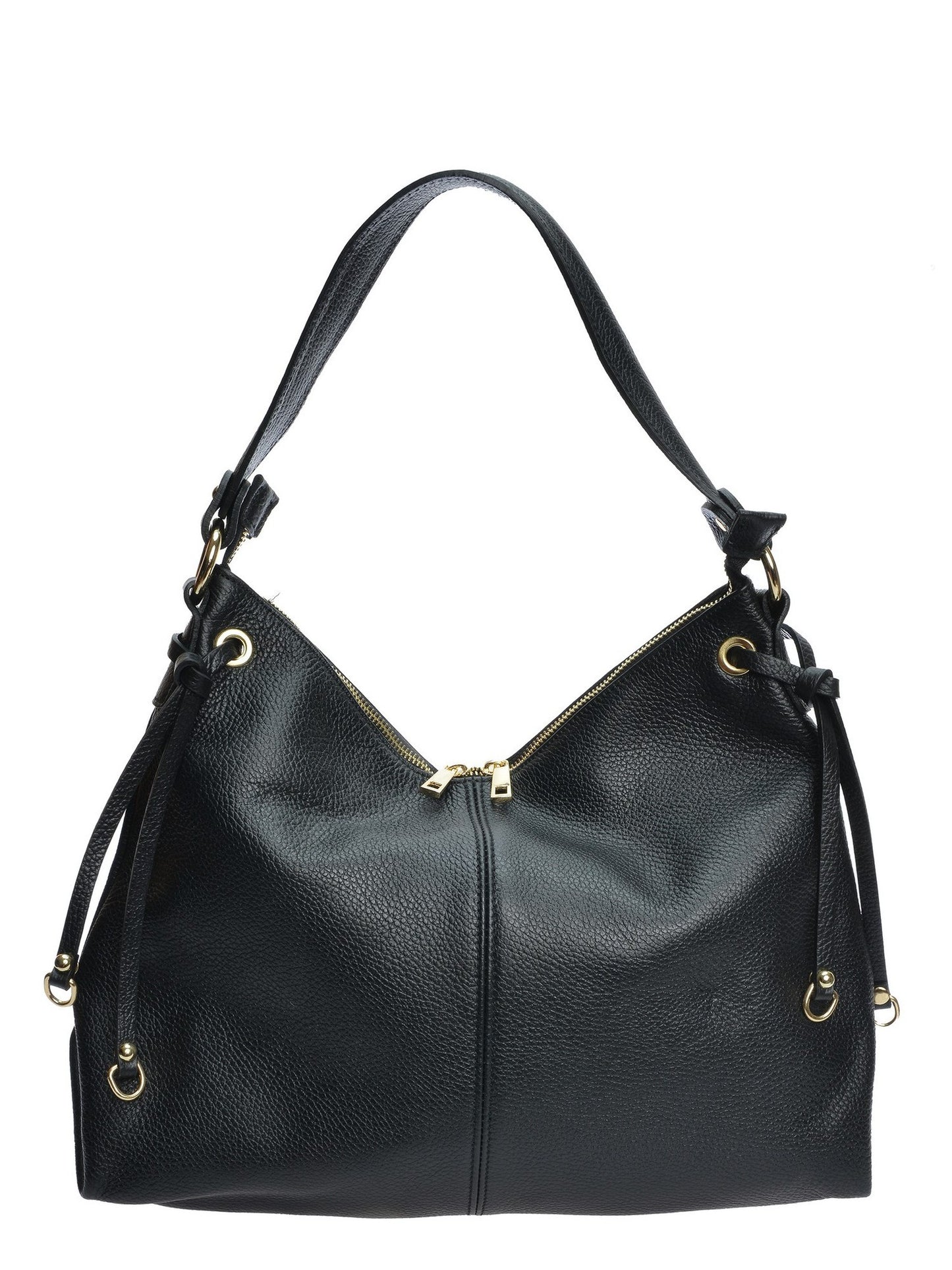 Isabella Rhea Hobo Bag IR SBV 29 – Handtasche aus echtem Leder, Hergestellt in Italien