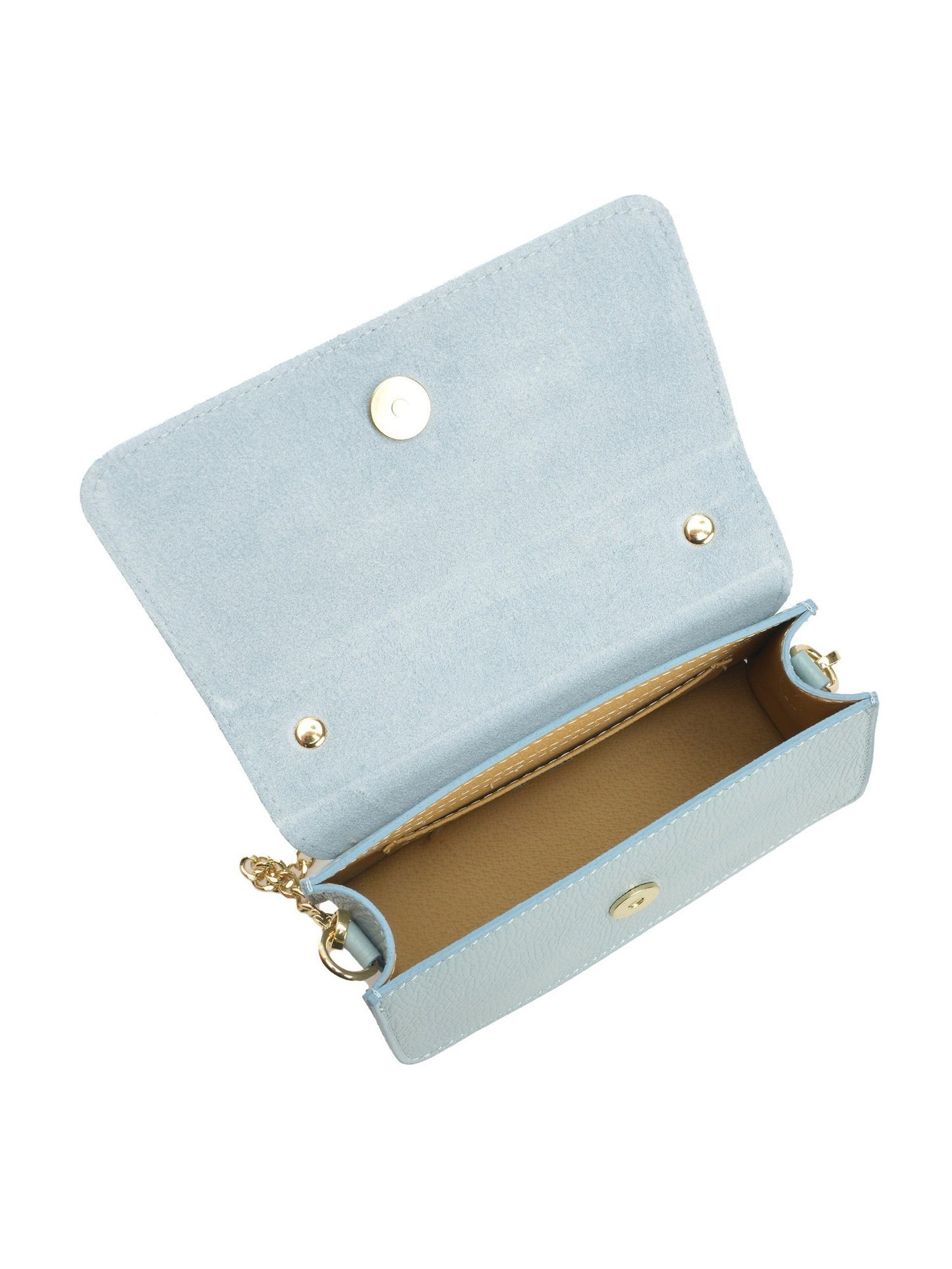 Isabella Rhea Crossbody Clutch Bag IR SBV 6 – Handtasche aus echtem Leder, Hergestellt in Italien