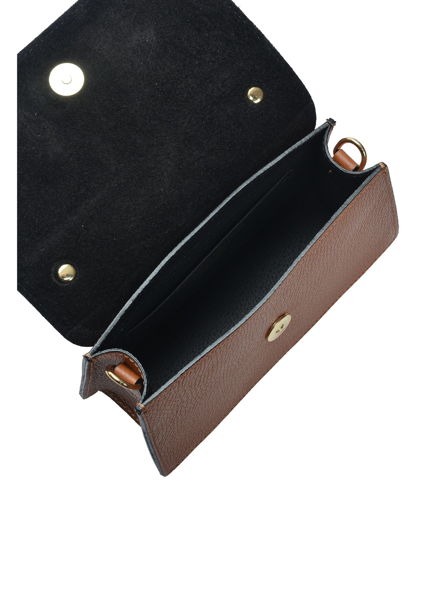 Isabella Rhea Crossbody Clutch Bag IR SBV 6 – Handtasche aus echtem Leder, Hergestellt in Italien
