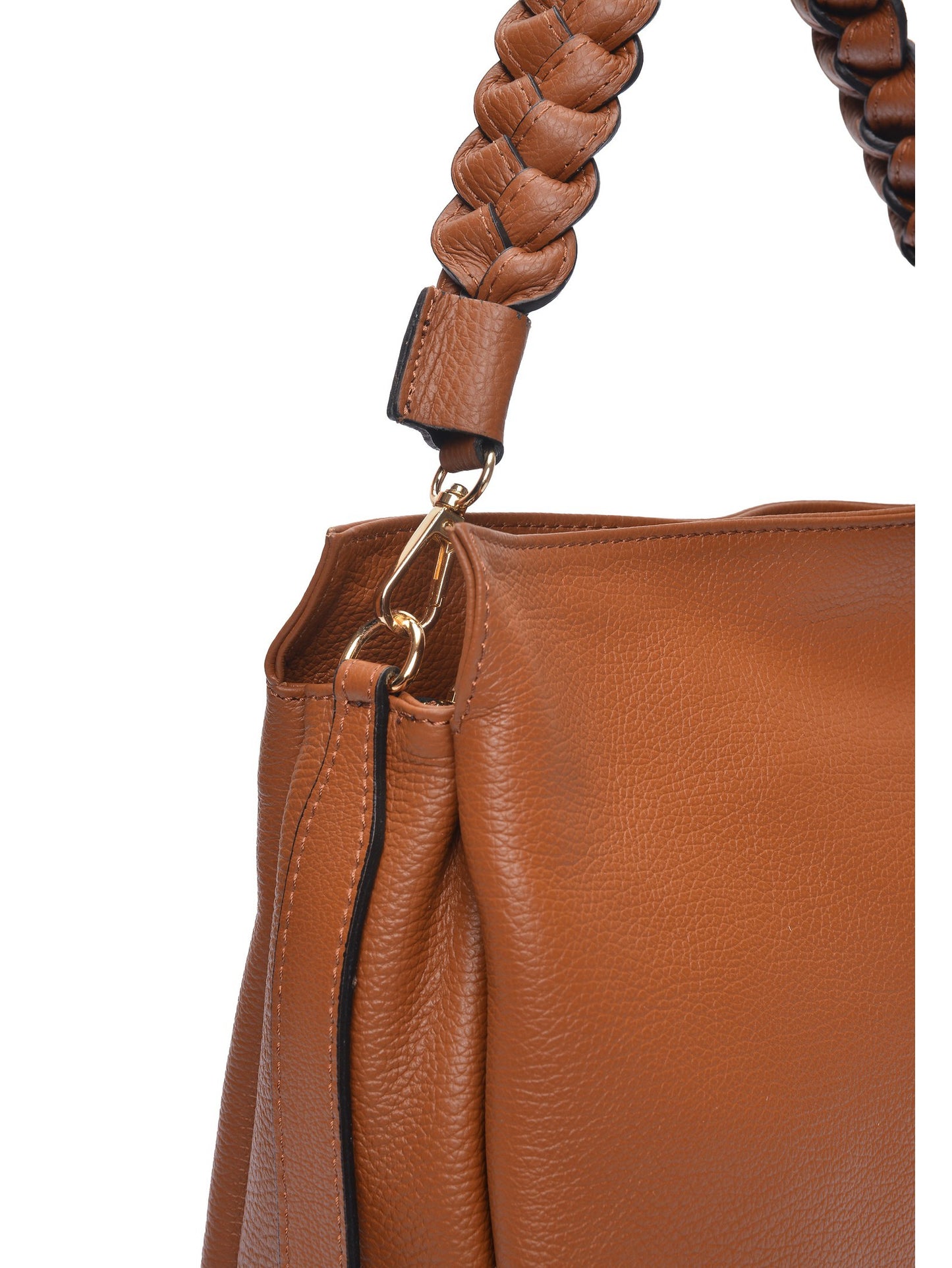 Luisa Vannini Shoulder Bag LV 1001T – Handtasche aus echtem Leder, Hergestellt in Italien