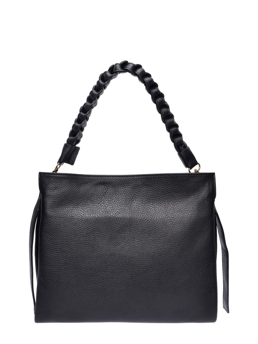 Luisa Vannini Shoulder Bag LV 1001T – Handtasche aus echtem Leder, Hergestellt in Italien