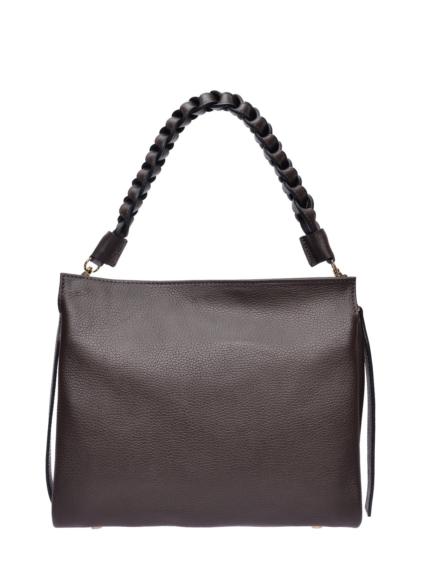 Luisa Vannini Shoulder Bag LV 1001T – Handtasche aus echtem Leder, Hergestellt in Italien