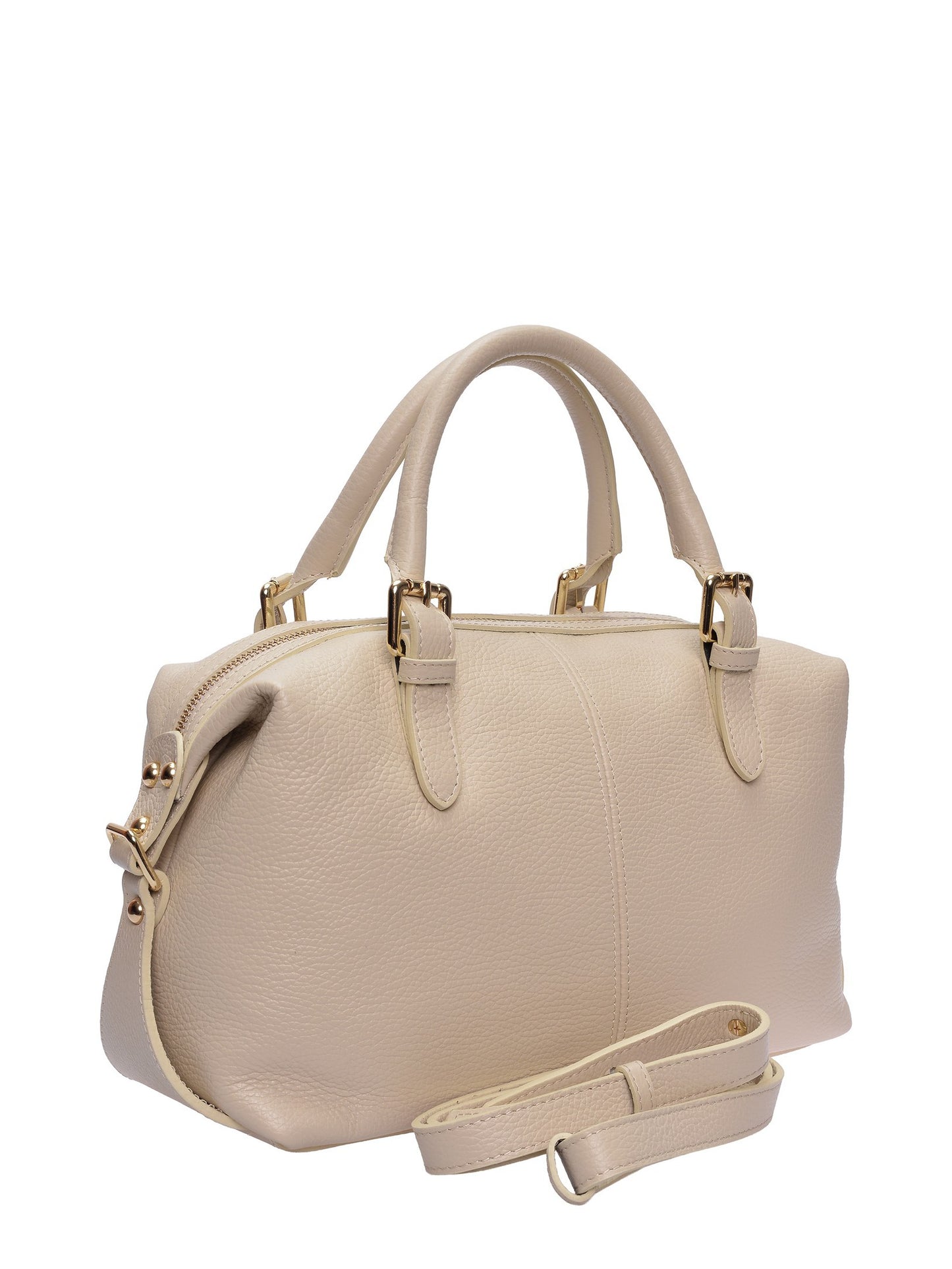 Luisa Vannini Tote Bag LV 1002T – Handtasche aus echtem Leder, Hergestellt in Italien