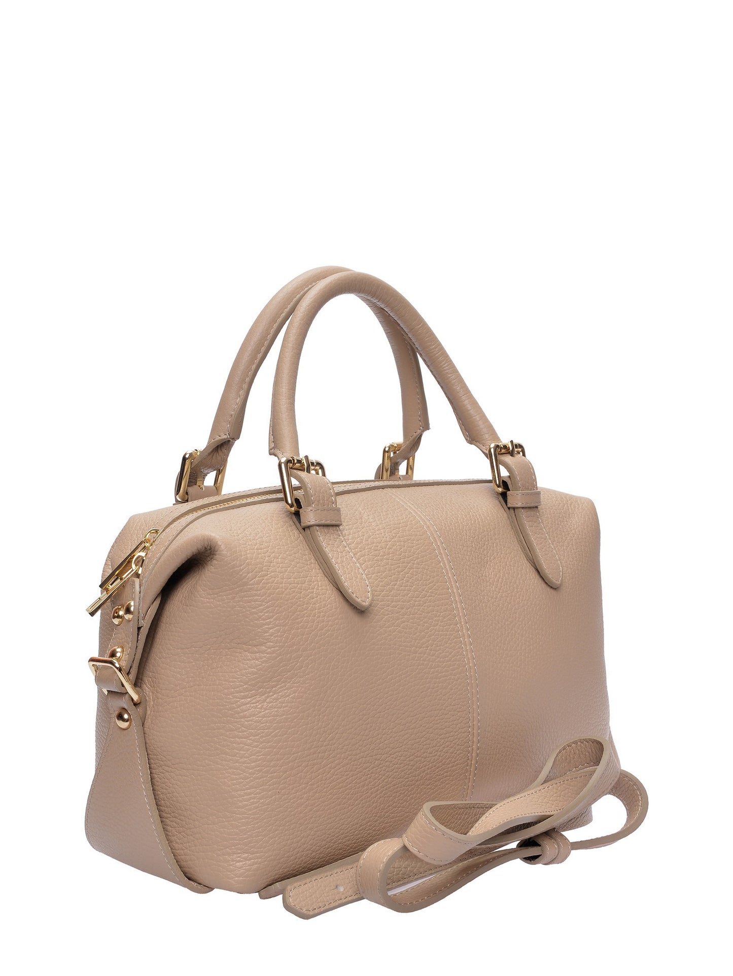 Luisa Vannini Tote Bag LV 1002T – Handtasche aus echtem Leder, Hergestellt in Italien