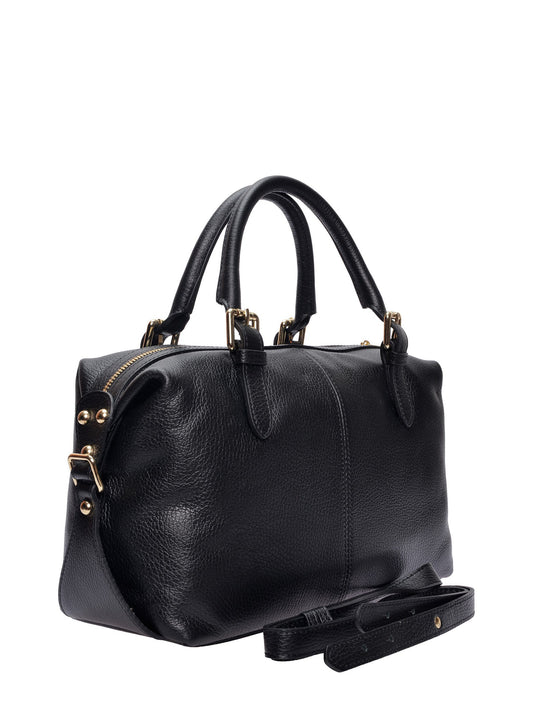 Luisa Vannini Tote Bag LV 1002T – Handtasche aus echtem Leder, Hergestellt in Italien