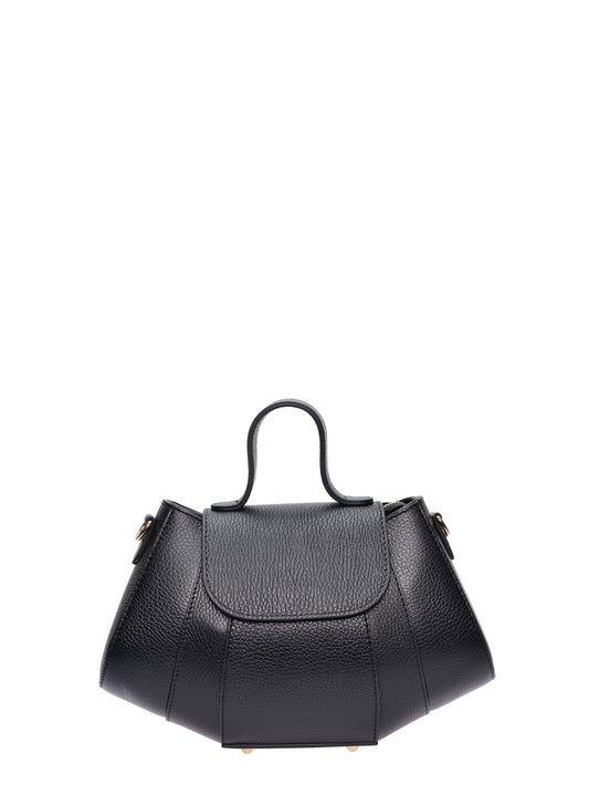 Luisa Vannini Handbag LV 1004T – Handtasche aus echtem Leder, Hergestellt in Italien