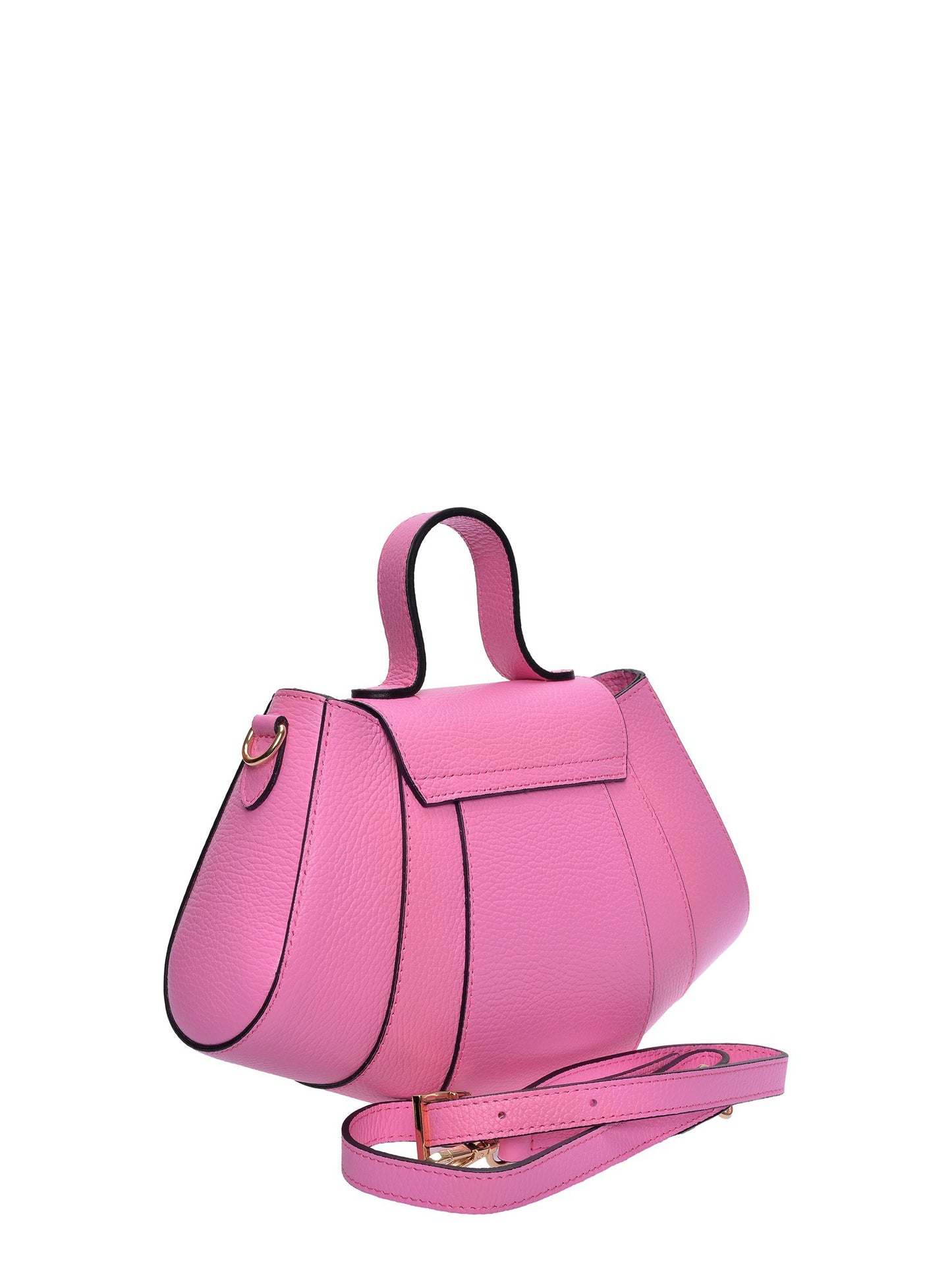Luisa Vannini Handbag LV 1004T – Handtasche aus echtem Leder, Hergestellt in Italien