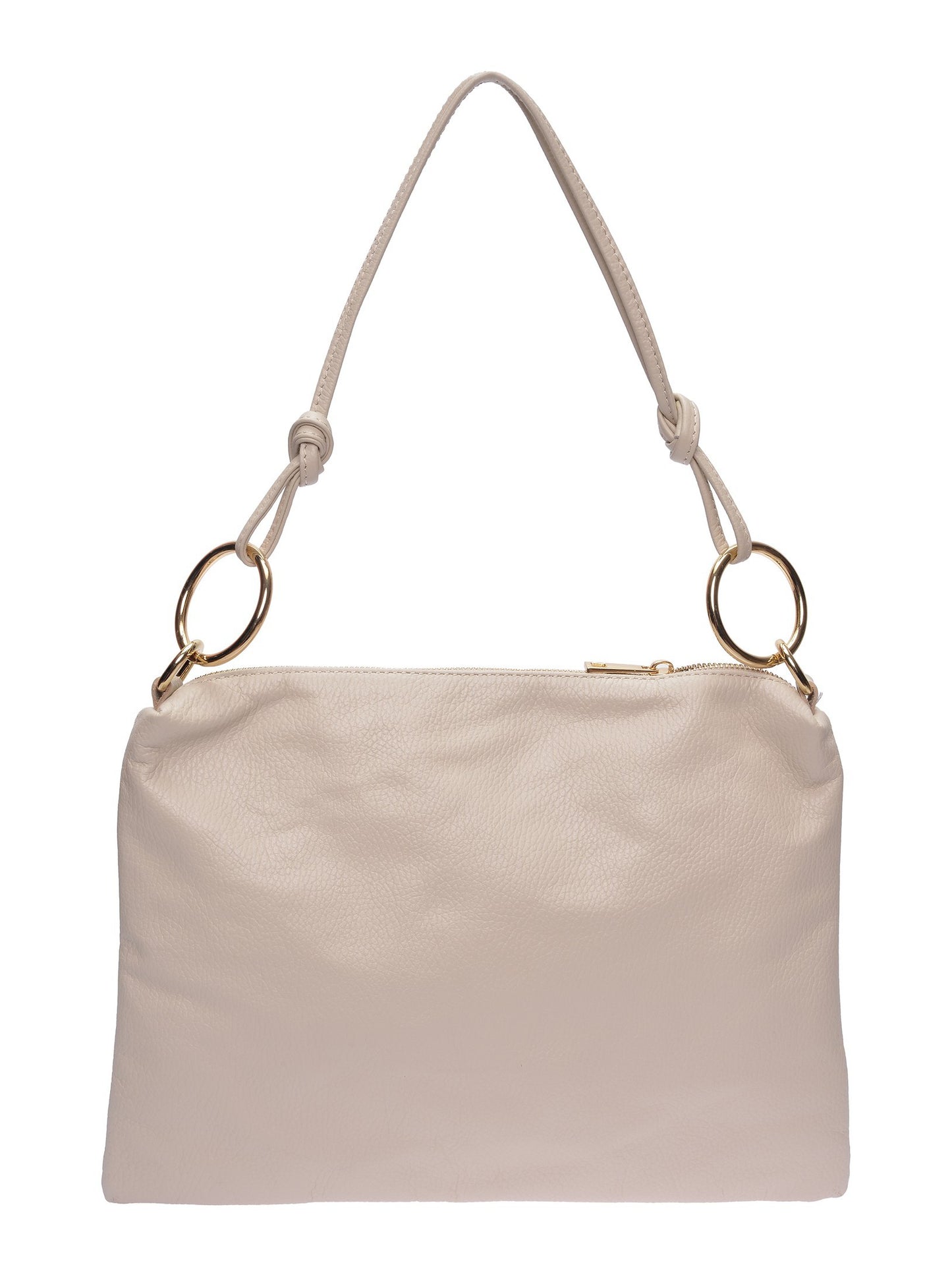 Luisa Vannini Shoulder Bag LV 1005T – Handtasche aus echtem Leder, Hergestellt in Italien