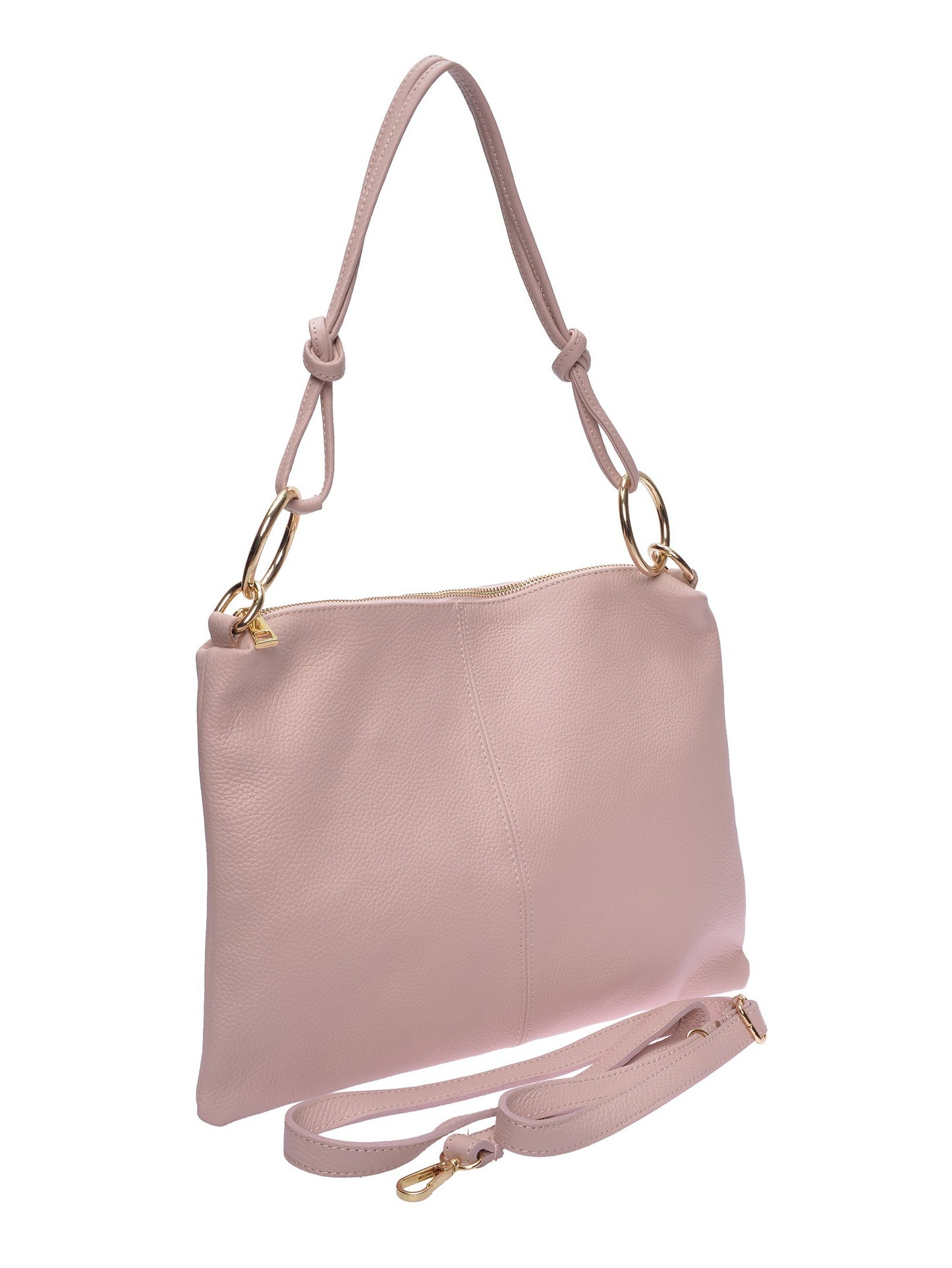 Luisa Vannini Shoulder Bag LV 1005T – Handtasche aus echtem Leder, Hergestellt in Italien