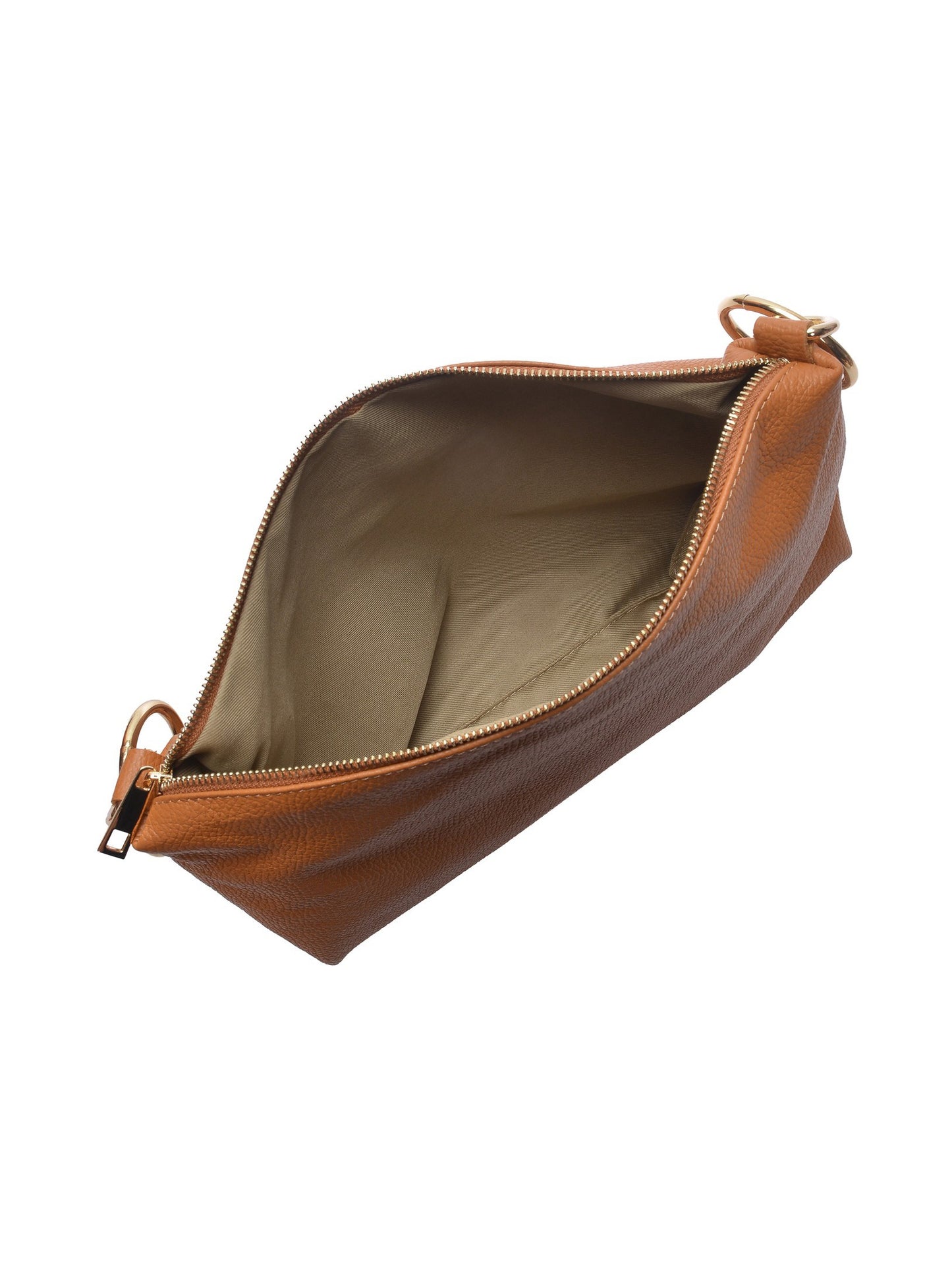 Luisa Vannini Shoulder Bag LV 1005T – Handtasche aus echtem Leder, Hergestellt in Italien
