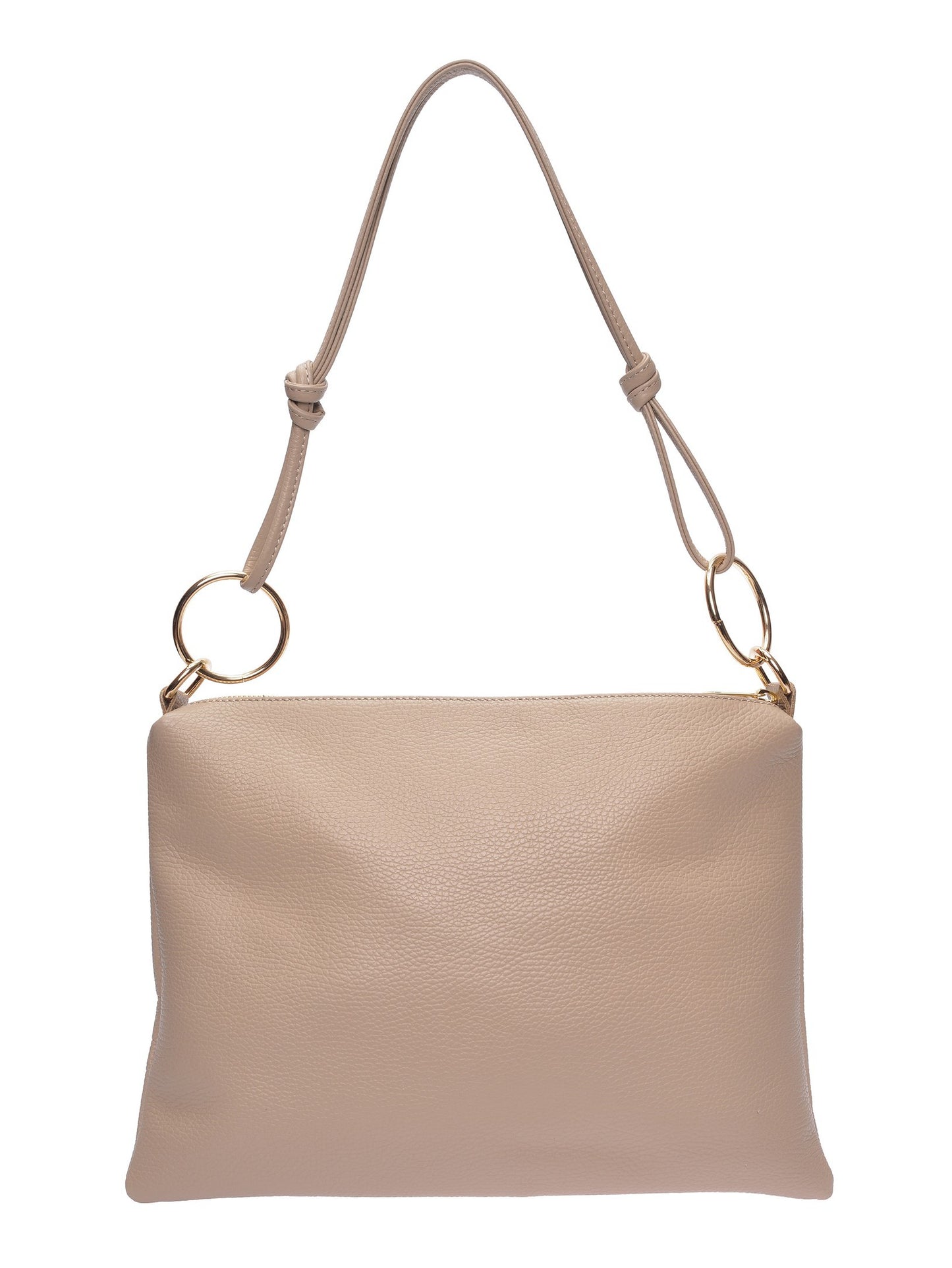 Luisa Vannini Shoulder Bag LV 1005T – Handtasche aus echtem Leder, Hergestellt in Italien