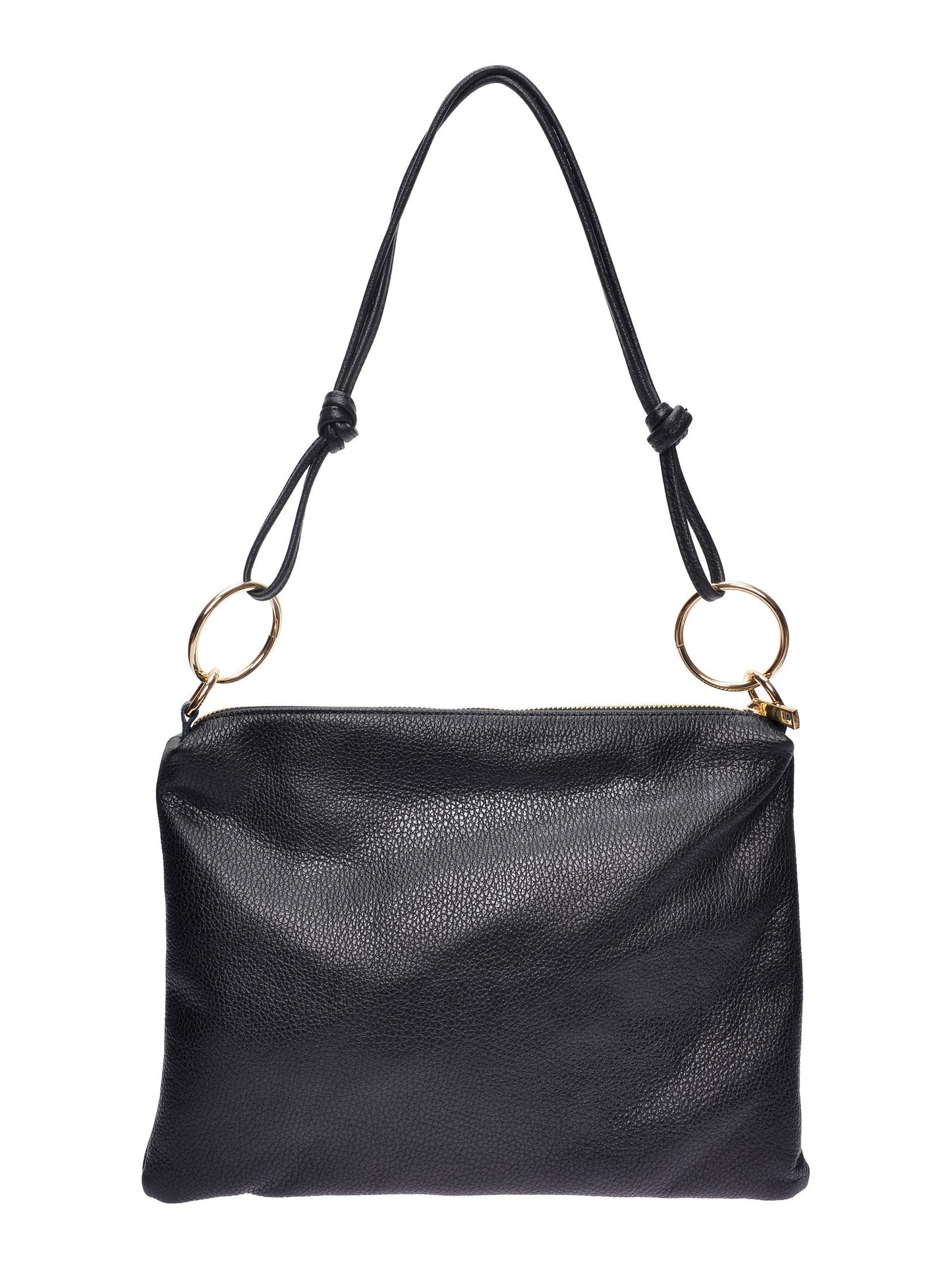 Luisa Vannini Shoulder Bag LV 1005T – Handtasche aus echtem Leder, Hergestellt in Italien