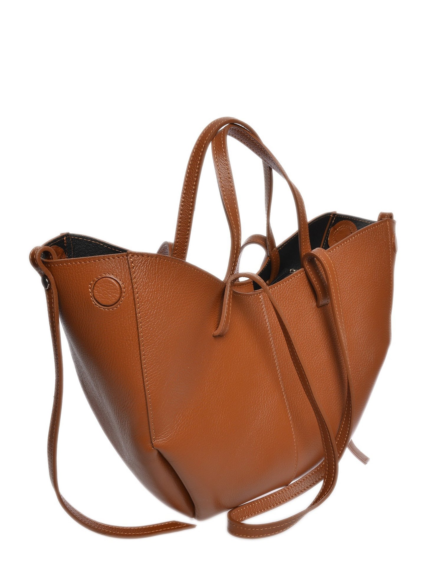 Luisa Vannini Handbag LV 100 – Handtasche aus echtem Leder, Hergestellt in Italien
