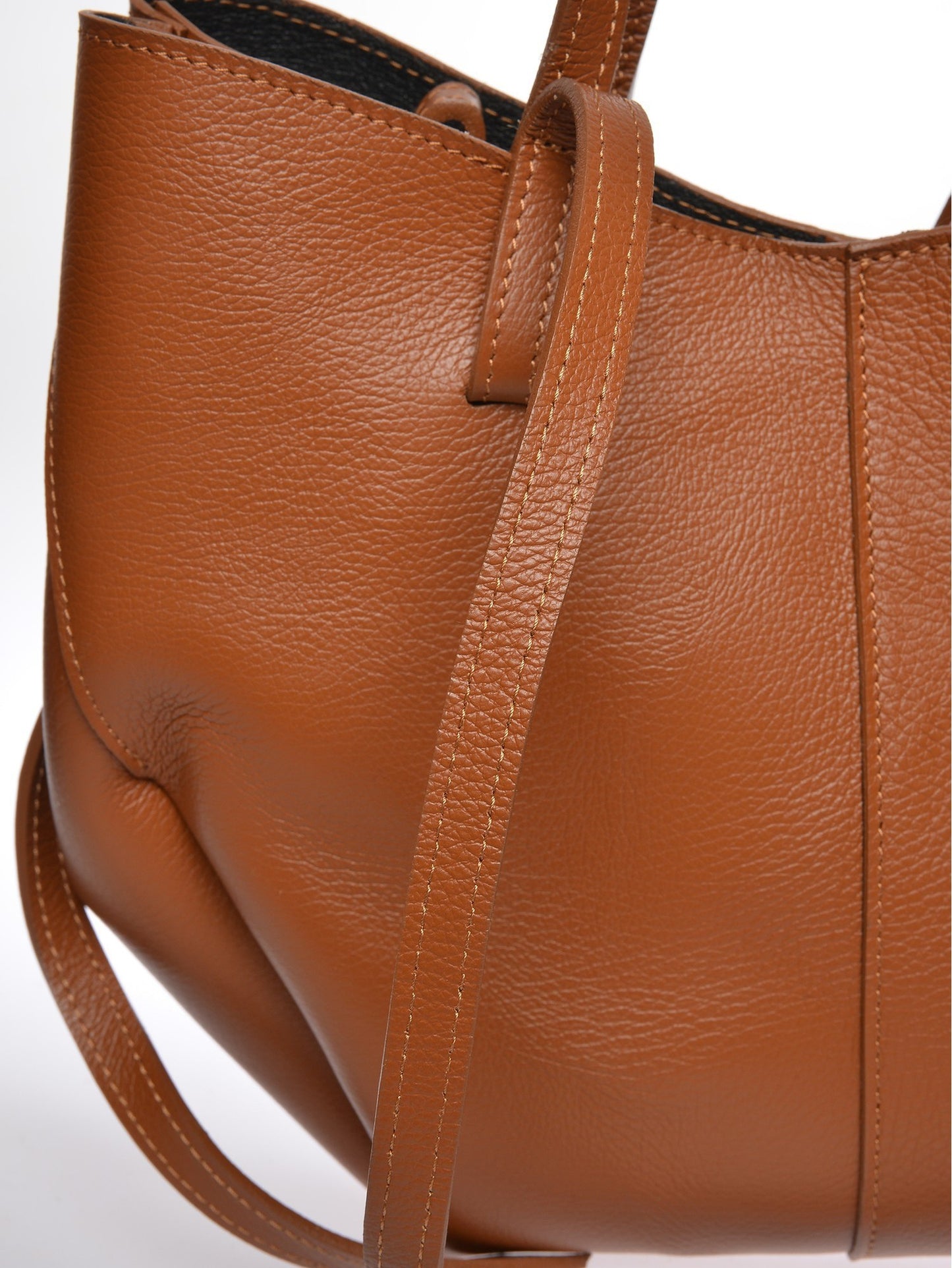 Luisa Vannini Handbag LV 100 – Handtasche aus echtem Leder, Hergestellt in Italien