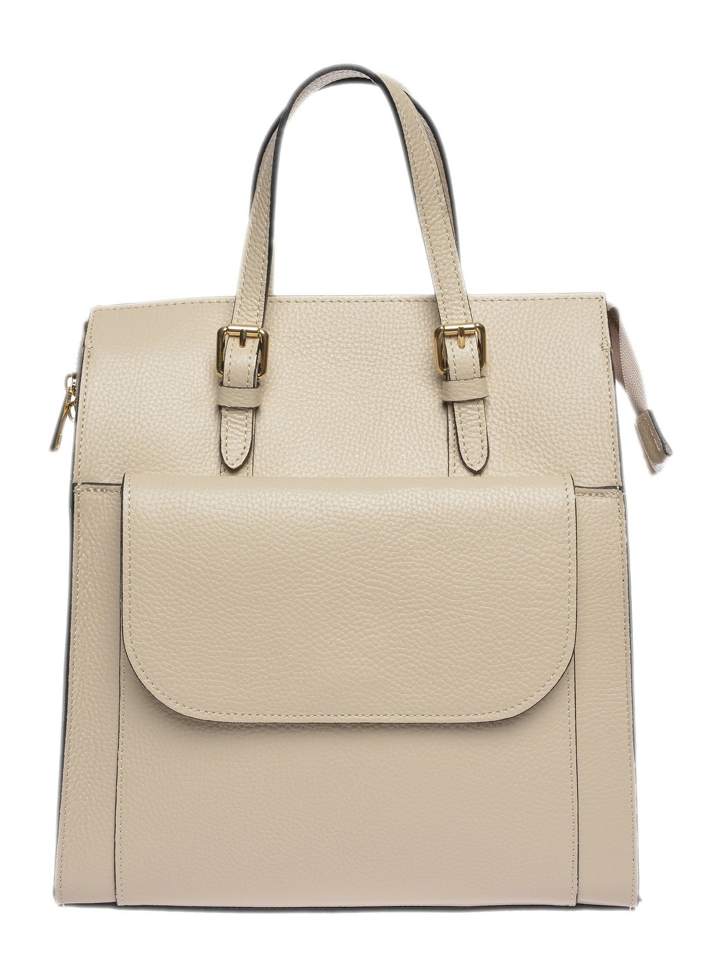 Luisa Vannini Backpack LV 102 – Rucksack aus echtem Leder, Hergestellt in Italien