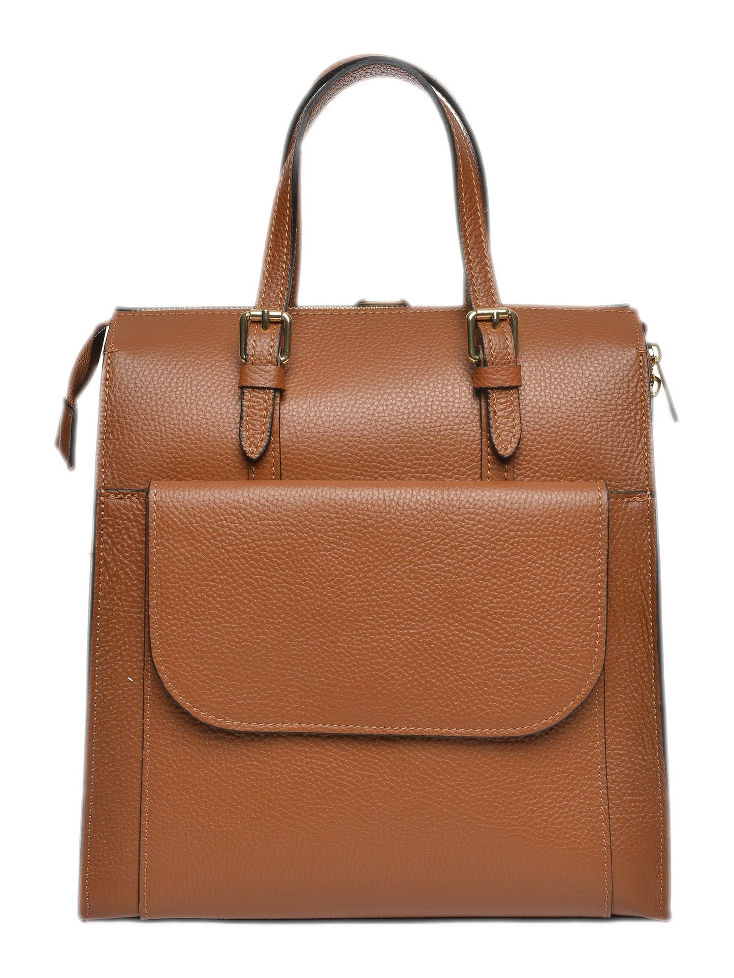 Luisa Vannini Backpack LV 102 – Rucksack aus echtem Leder, Hergestellt in Italien