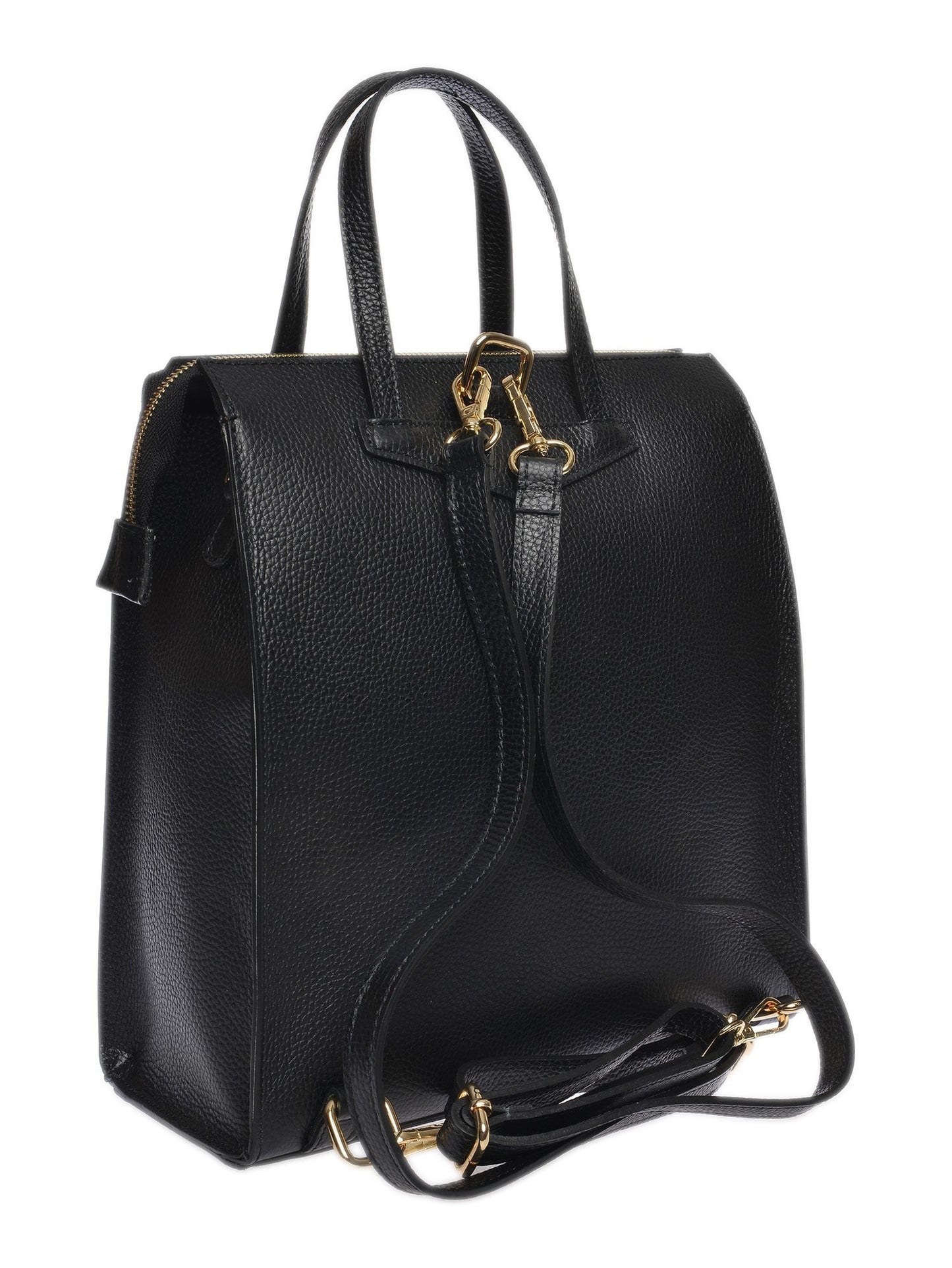 Luisa Vannini Backpack LV 102 – Rucksack aus echtem Leder, Hergestellt in Italien