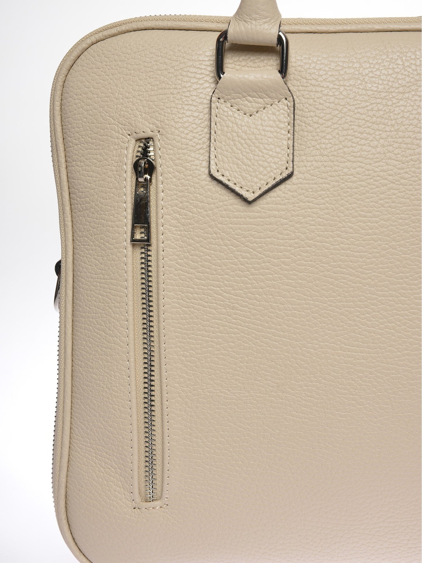 Luisa Vannini Laptop Bag LV 106T – Laptoptasche aus echtem Leder, Hergestellt in Italien