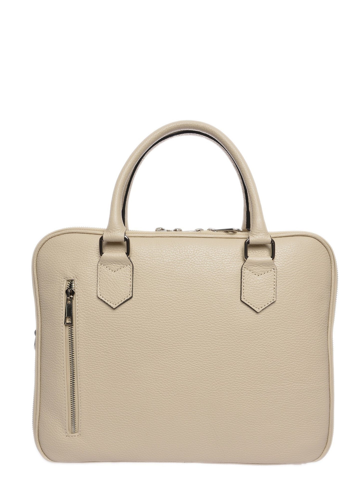 Luisa Vannini Laptop Bag LV 106T – Laptoptasche aus echtem Leder, Hergestellt in Italien