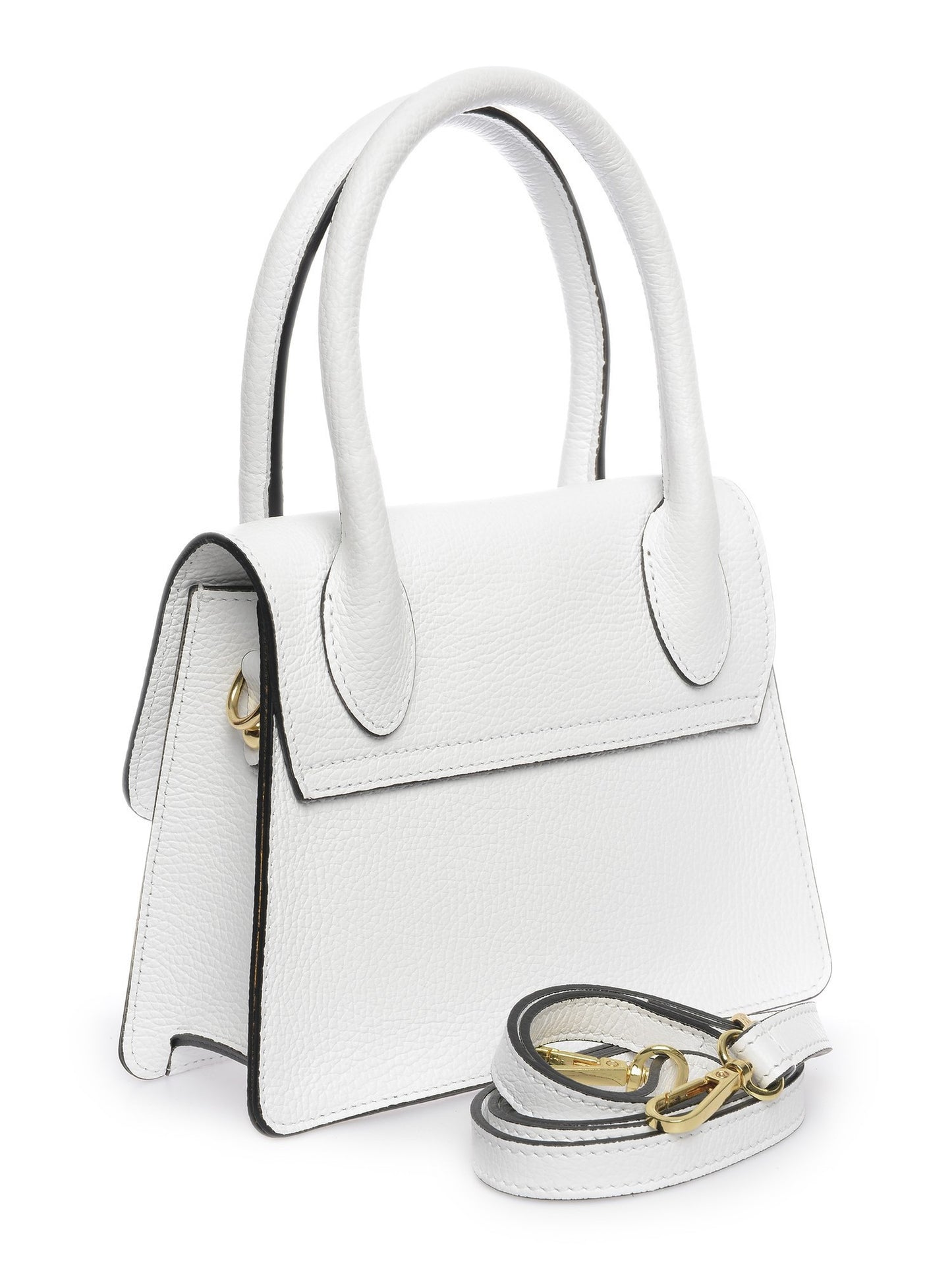 Luisa Vannini Handbag LV 1939T – Handtasche aus echtem Leder, Hergestellt in Italien