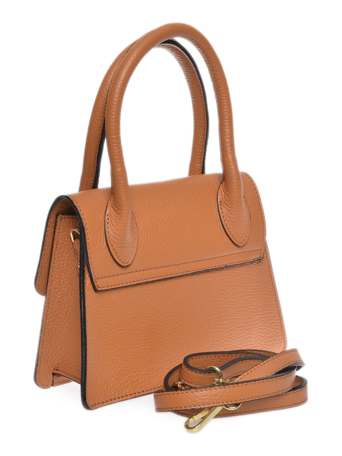 Luisa Vannini Handbag LV 1939T – Handtasche aus echtem Leder, Hergestellt in Italien