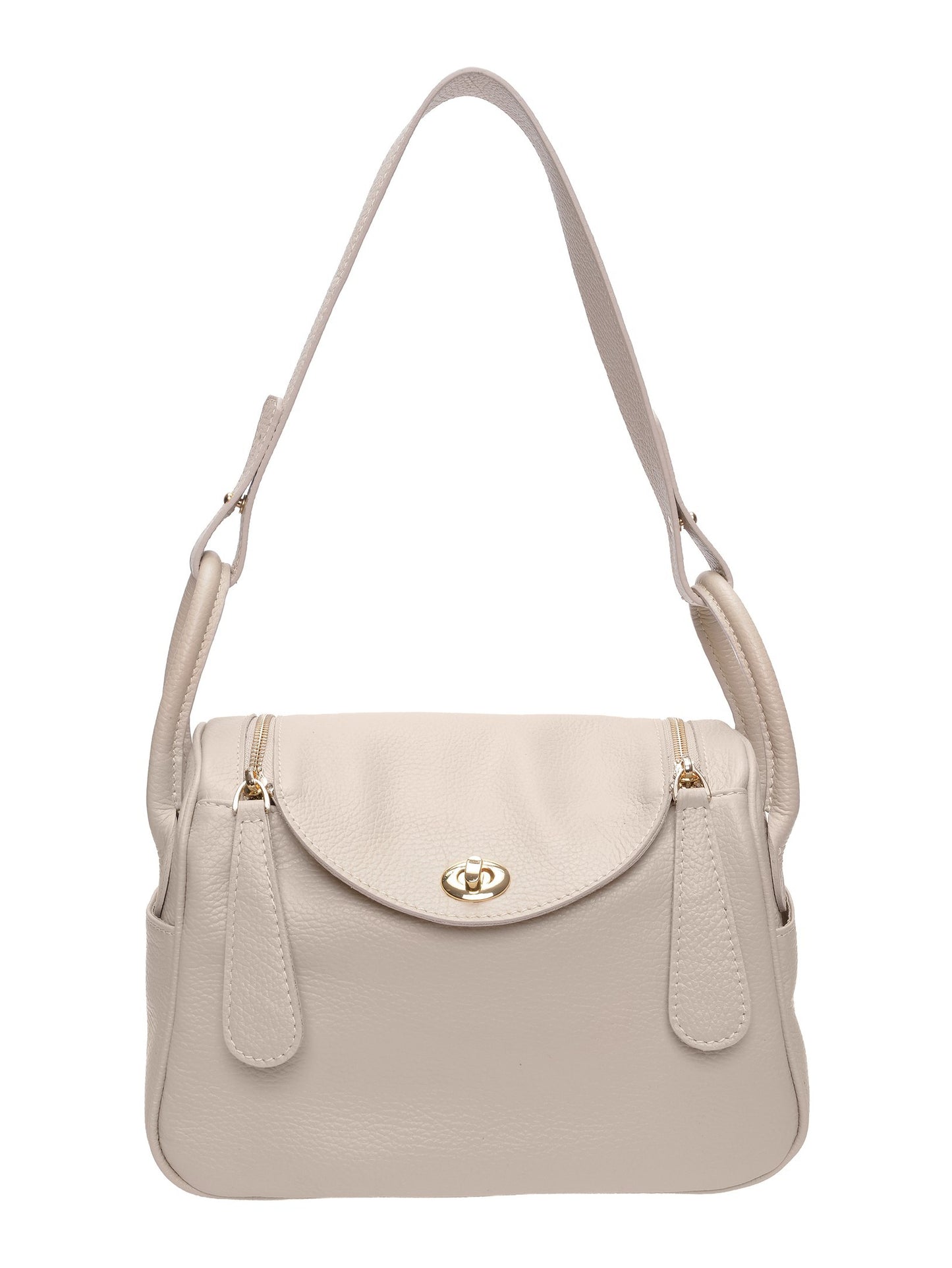 Luisa Vannini Handtasche LV 197 – Handtasche aus echtem Leder, Hergestellt in Italien