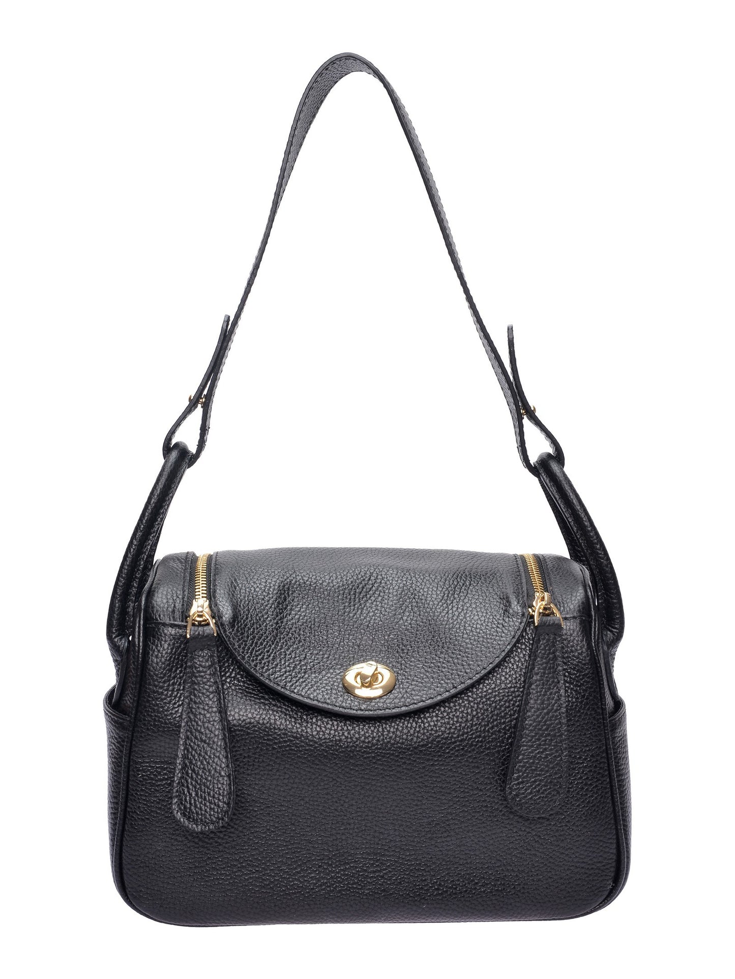 Luisa Vannini Handtasche LV 197 – Handtasche aus echtem Leder, Hergestellt in Italien