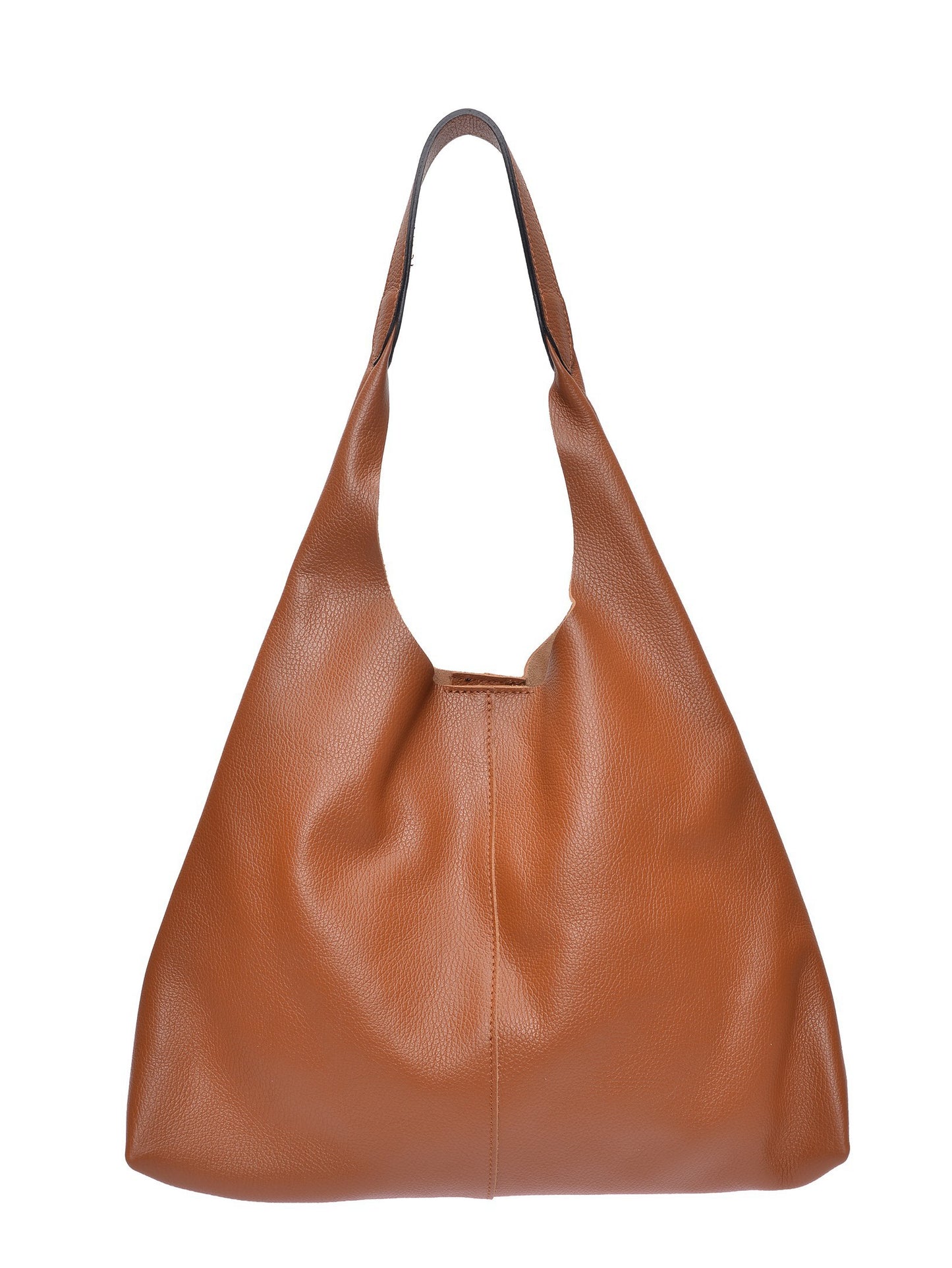 Luisa Vannini Hobo Bag LV 198 – Handtasche aus echtem Leder, Hergestellt in Italien