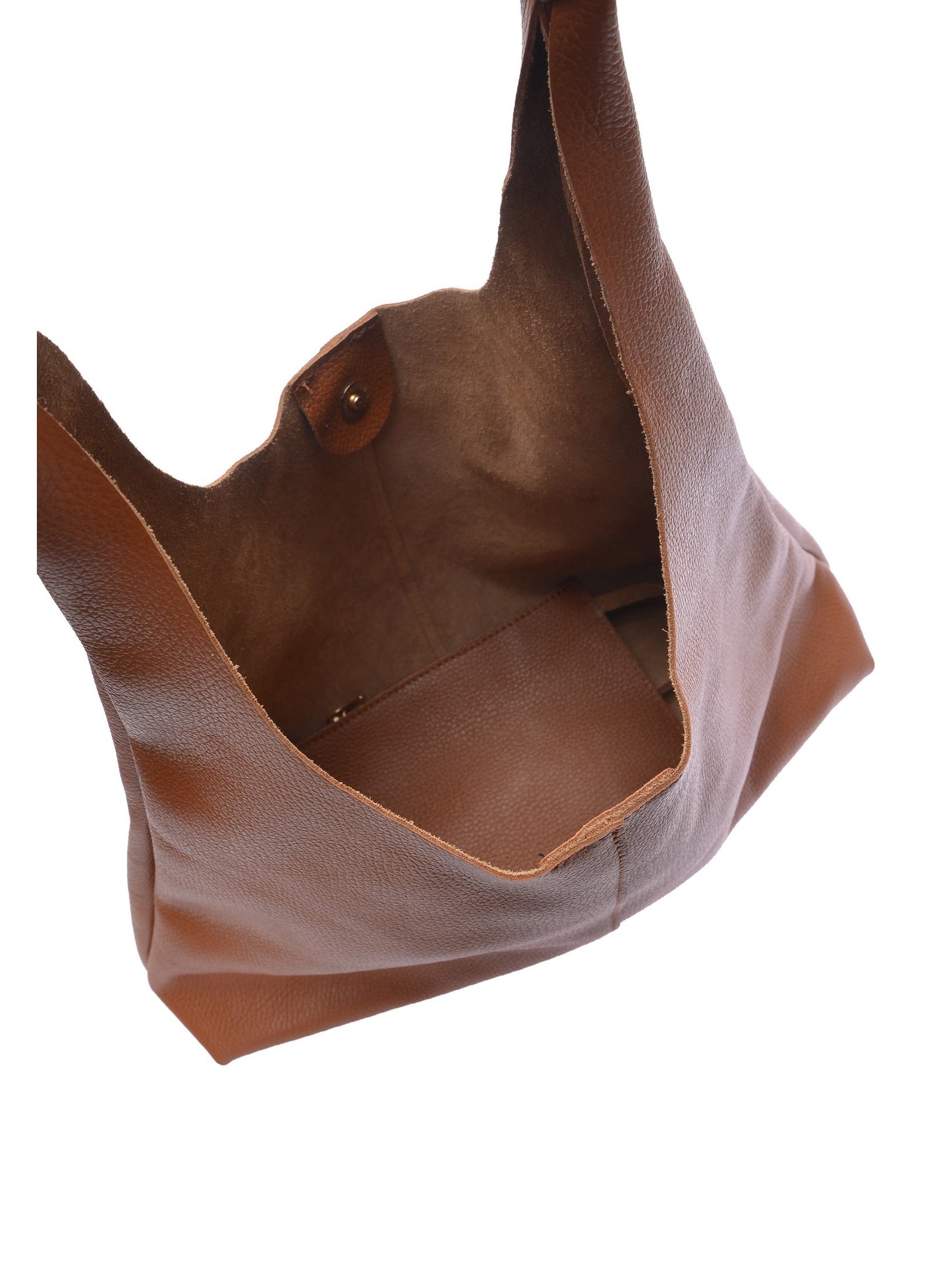 Luisa Vannini Hobo Bag LV 198 – Handtasche aus echtem Leder, Hergestellt in Italien