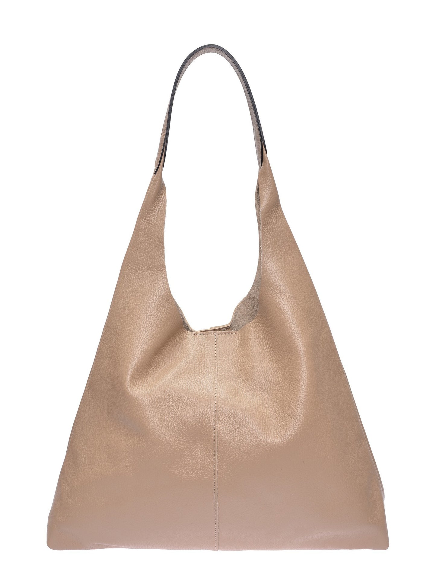 Luisa Vannini Hobo Bag LV 198 – Handtasche aus echtem Leder, Hergestellt in Italien