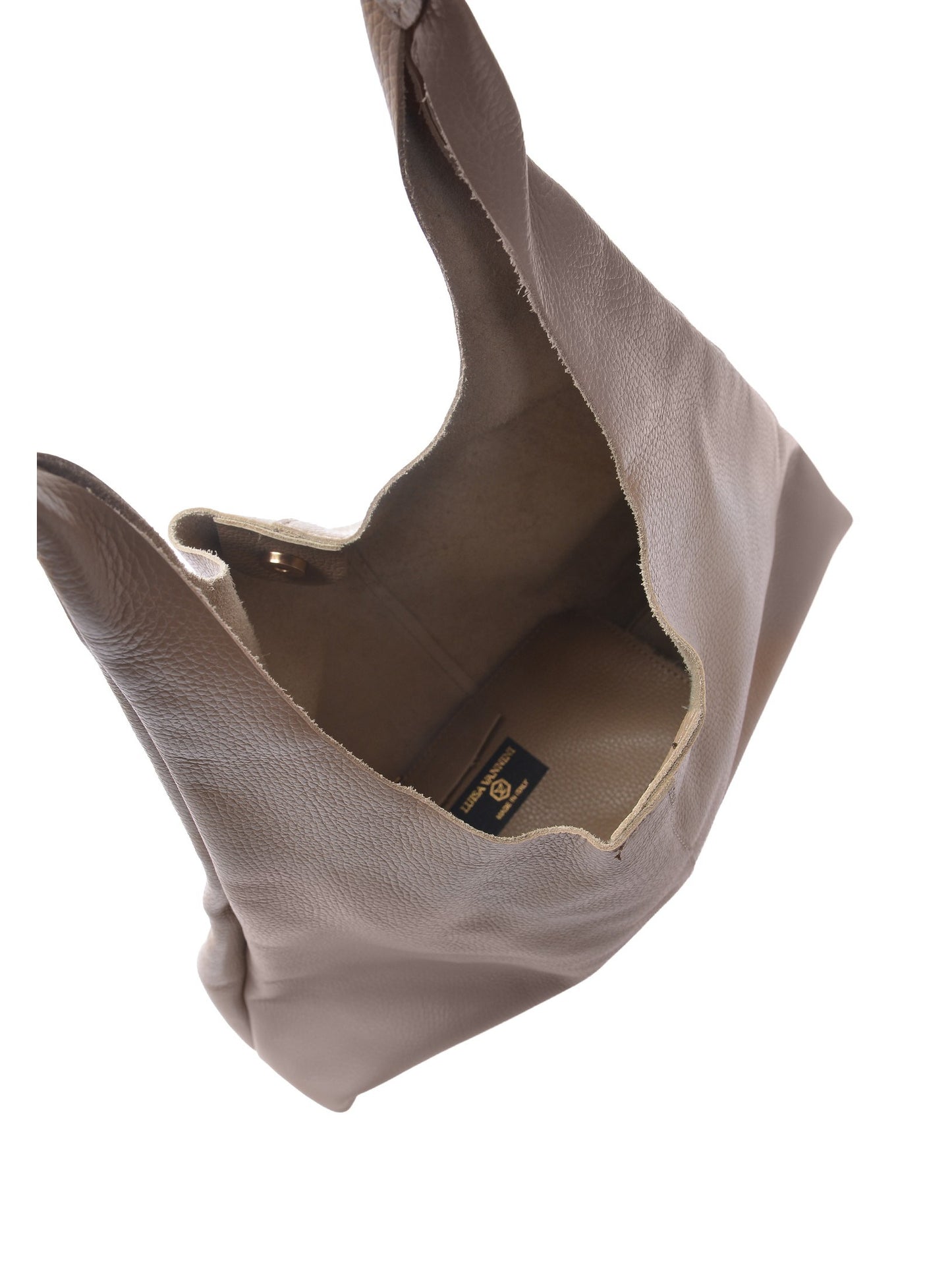 Luisa Vannini Hobo Bag LV 198 – Handtasche aus echtem Leder, Hergestellt in Italien