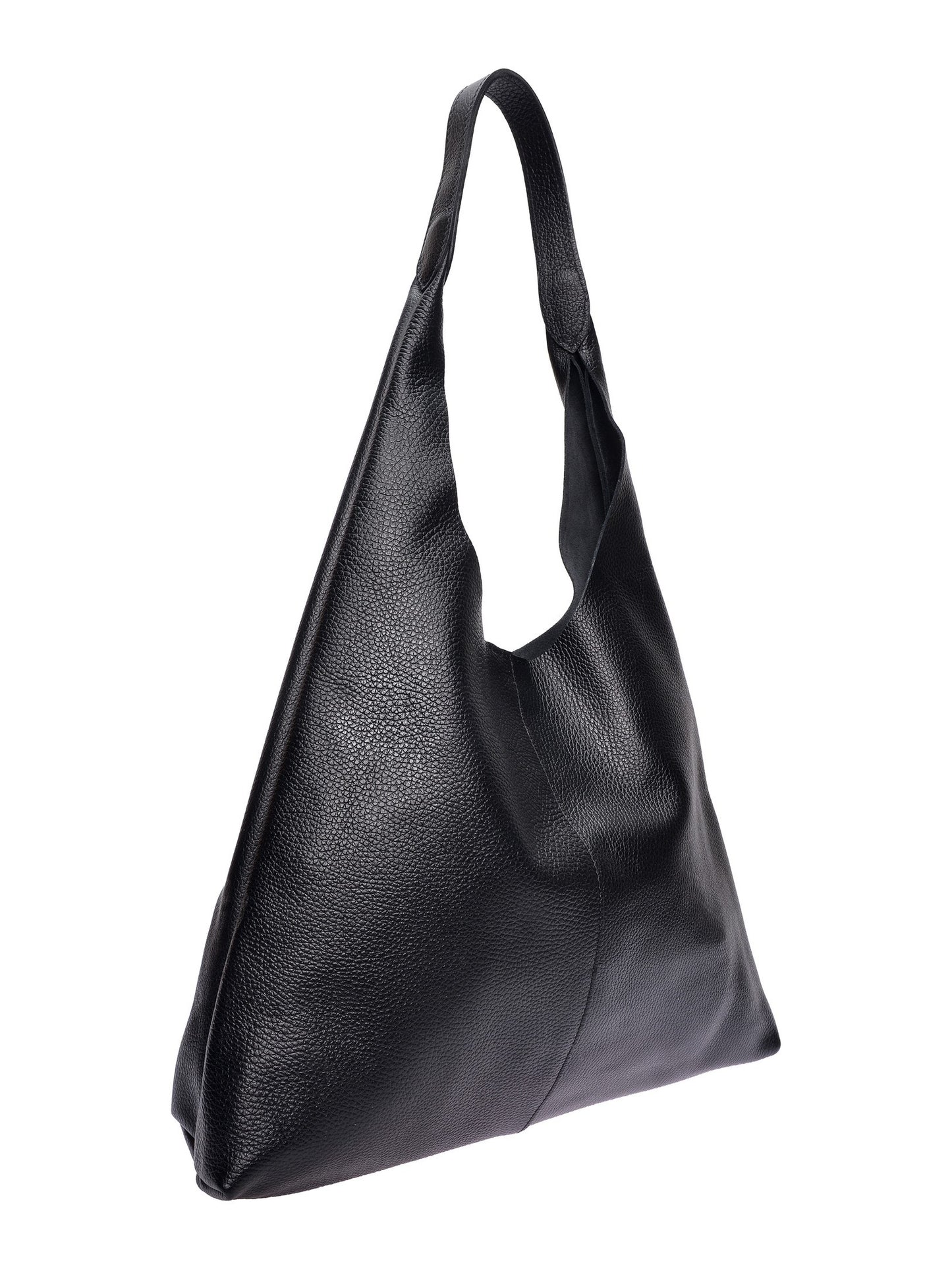 Luisa Vannini Hobo Bag LV 198 – Handtasche aus echtem Leder, Hergestellt in Italien