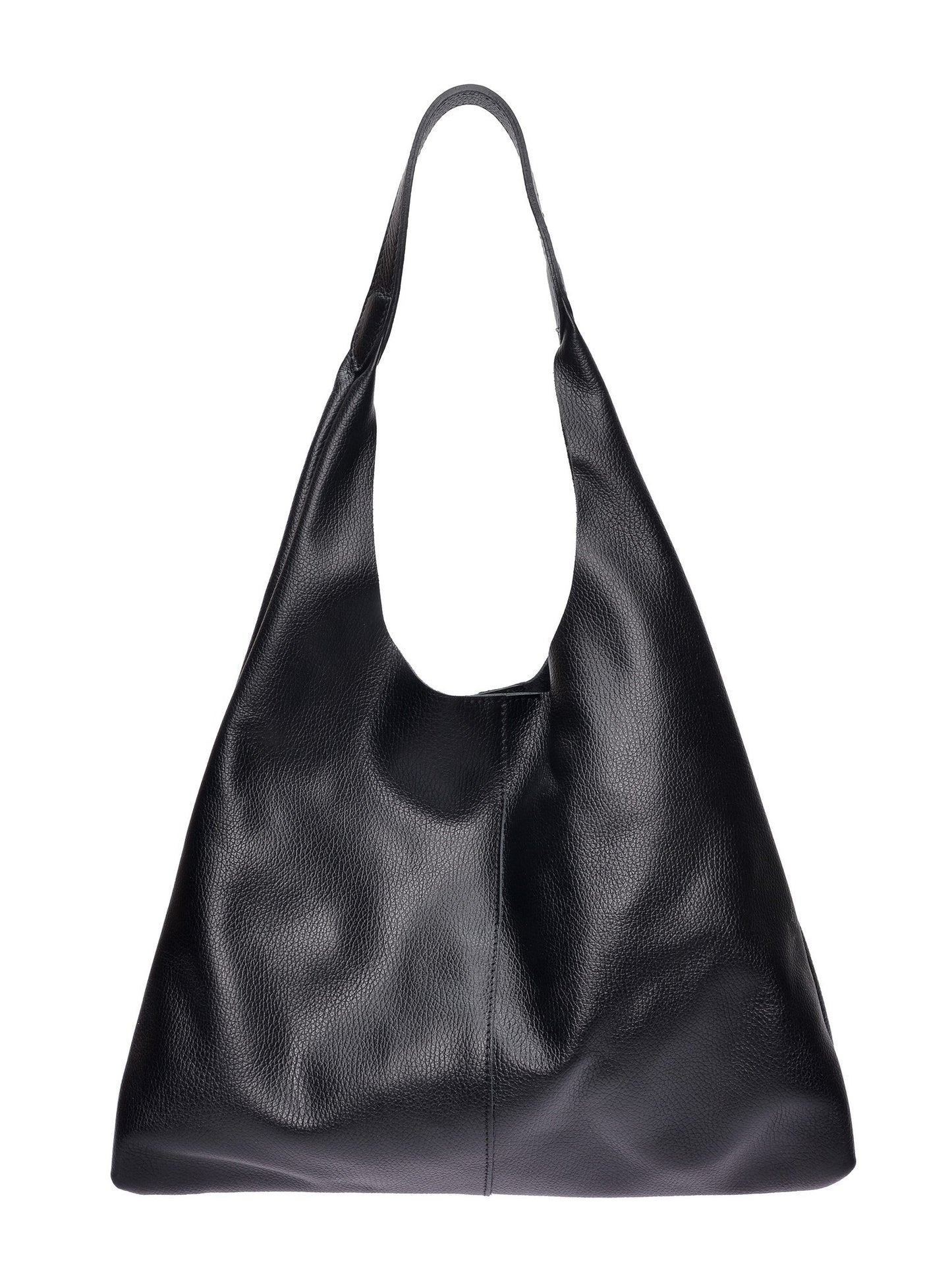 Luisa Vannini Hobo Bag LV 198 – Handtasche aus echtem Leder, Hergestellt in Italien