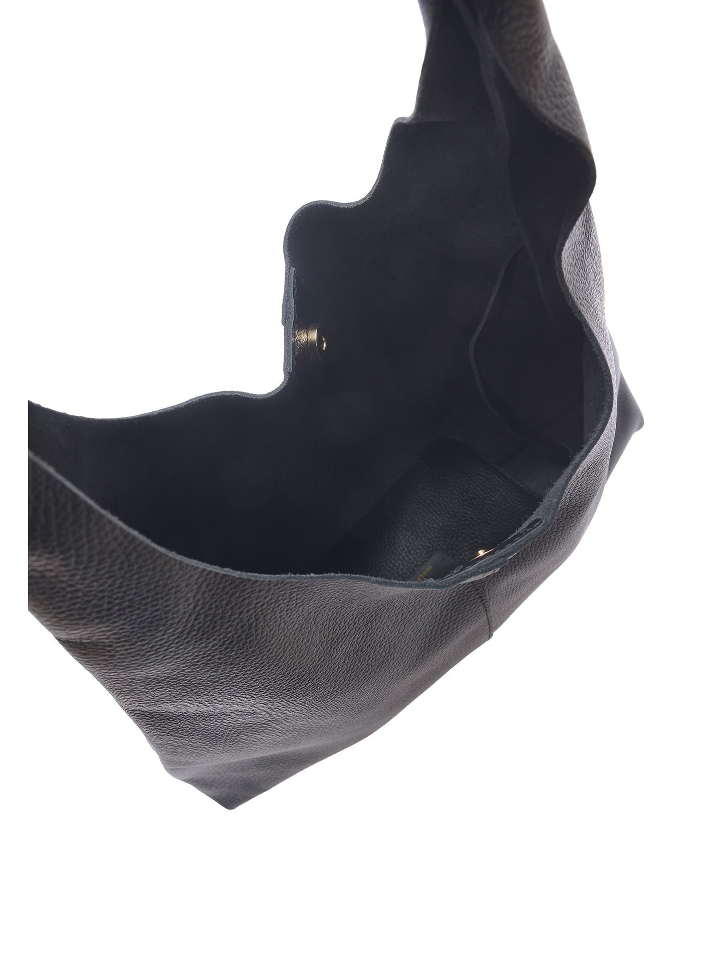 Luisa Vannini Hobo Bag LV 198 – Handtasche aus echtem Leder, Hergestellt in Italien