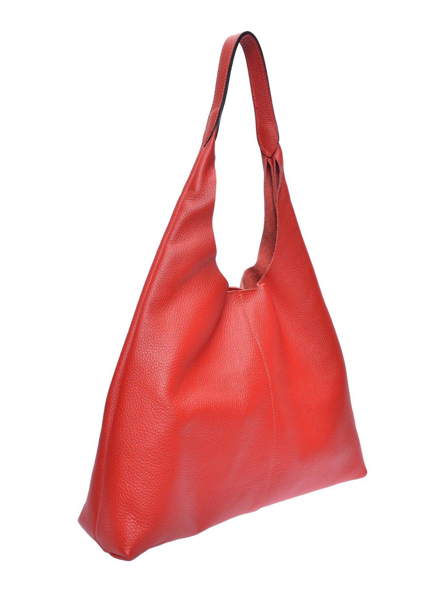 Luisa Vannini Hobo Bag LV 198 – Handtasche aus echtem Leder, Hergestellt in Italien