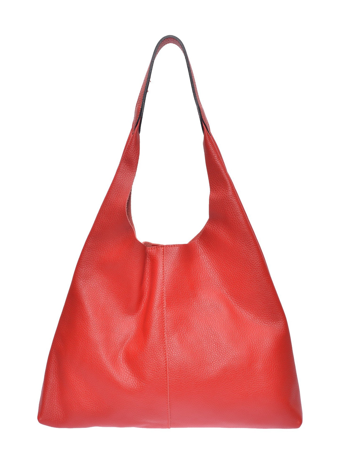Luisa Vannini Hobo Bag LV 198 – Handtasche aus echtem Leder, Hergestellt in Italien