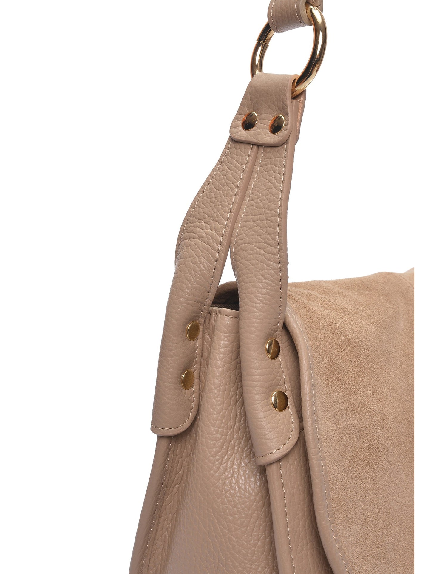 Luisa Vannini Crossbody Bag LV 199T – Handtasche aus echtem Leder, Hergestellt in Italien