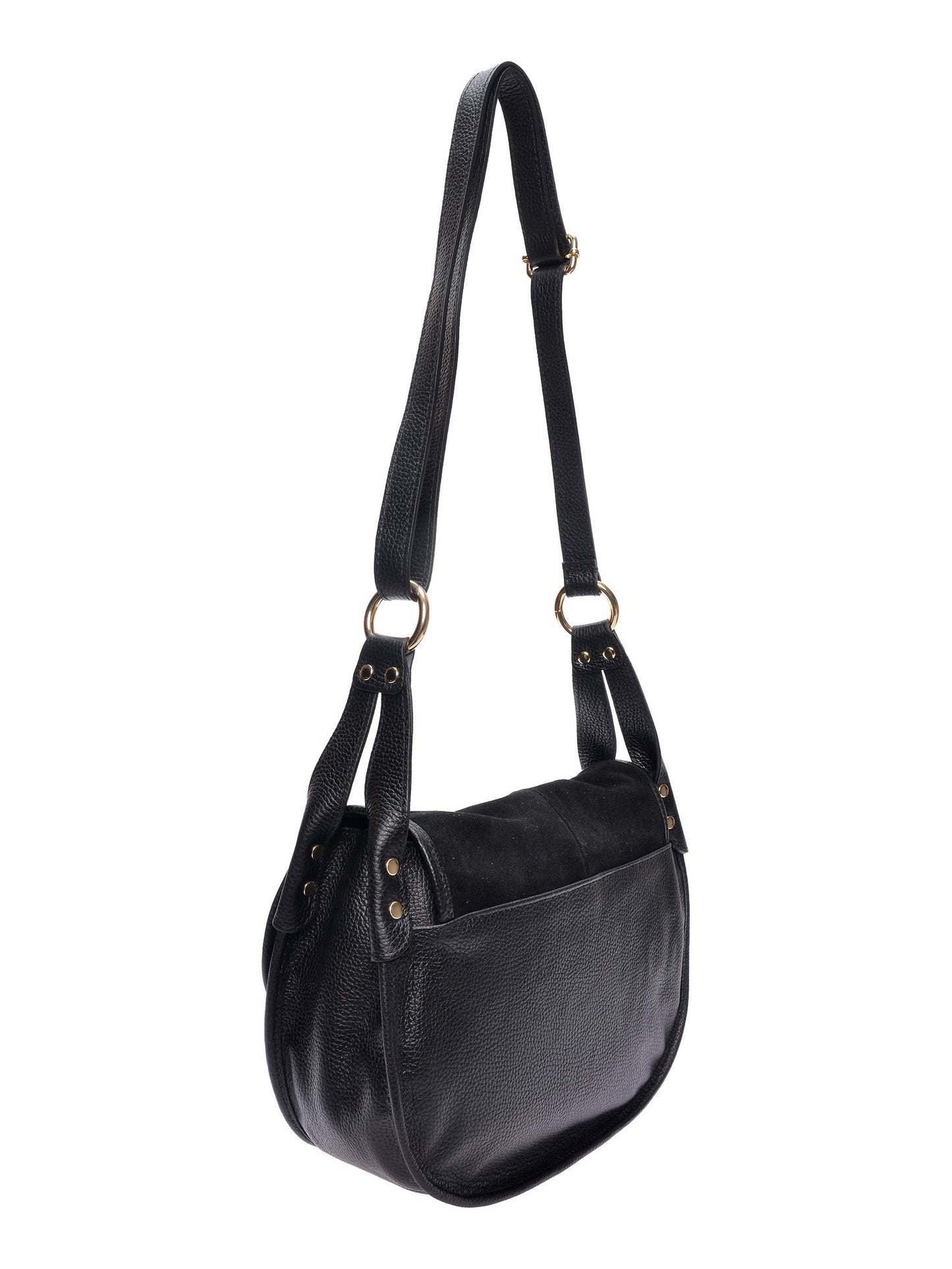 Luisa Vannini Crossbody Bag LV 199T – Handtasche aus echtem Leder, Hergestellt in Italien
