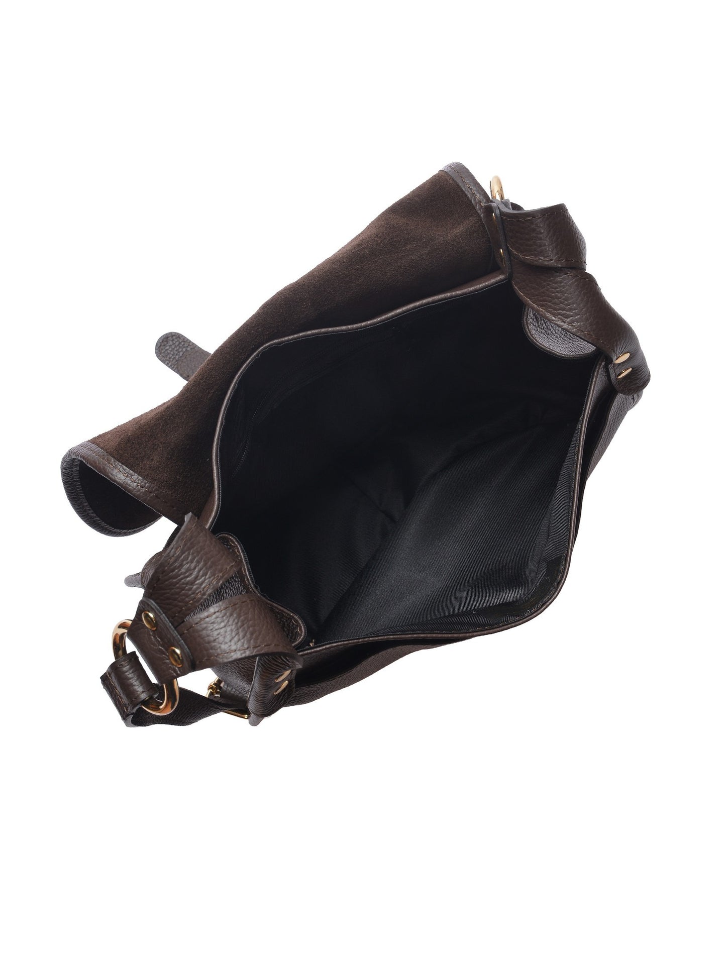 Luisa Vannini Crossbody Bag LV 199T – Handtasche aus echtem Leder, Hergestellt in Italien