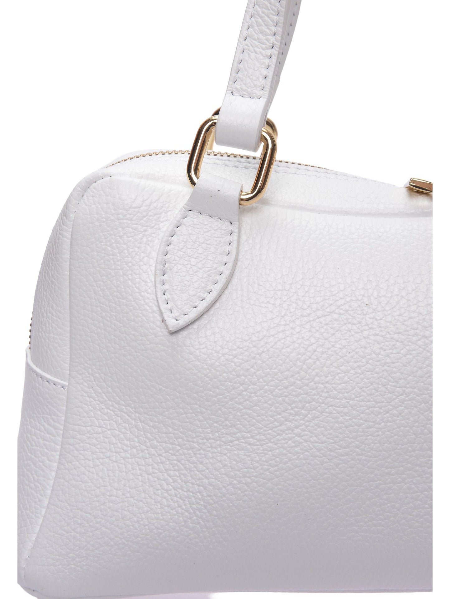 Roberta M Handbag RM 1007T – Handtasche aus echtem Leder, Hergestellt in Italien